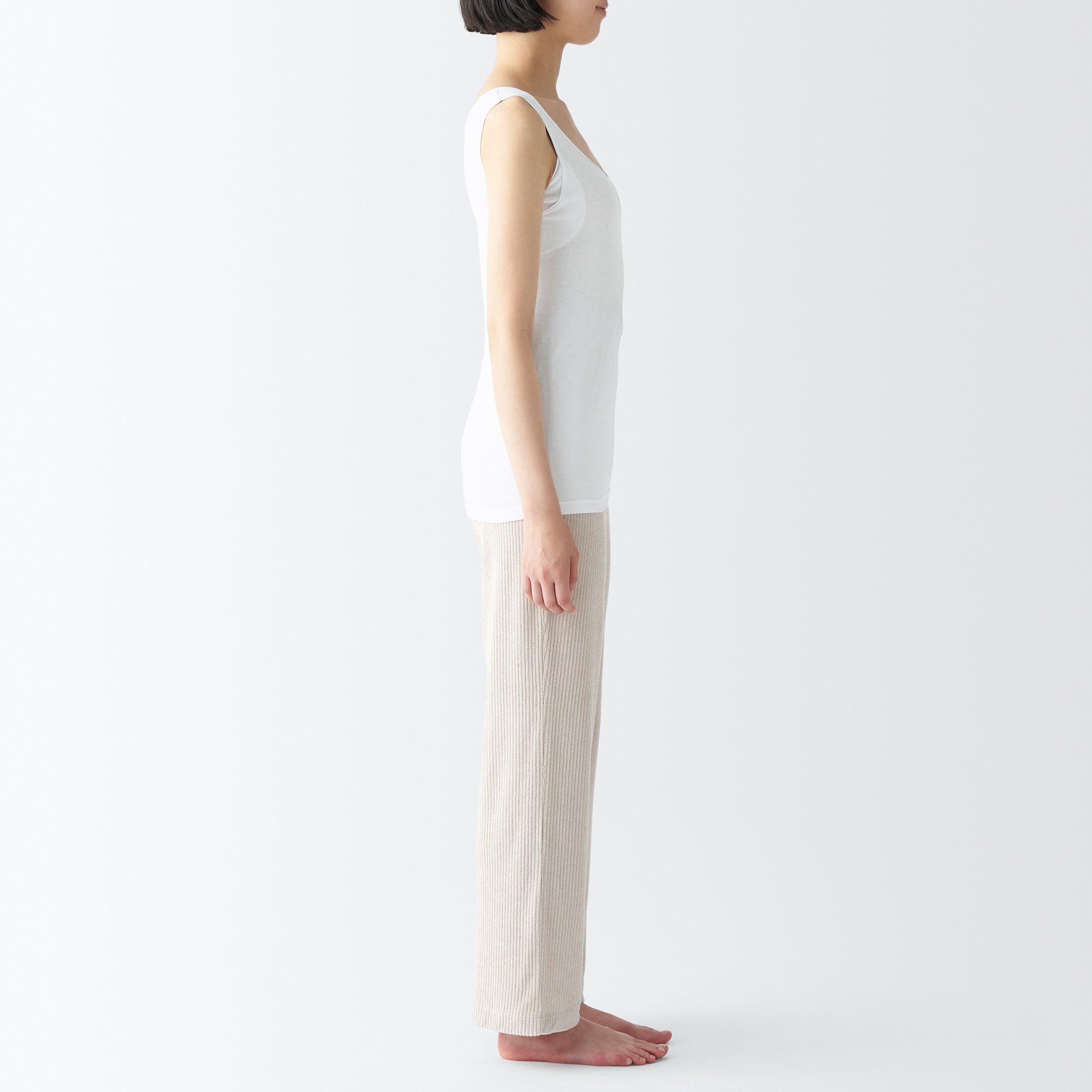 Women's Moisture Wicking Cotton Tank Top with Sweat Pads - Image 5