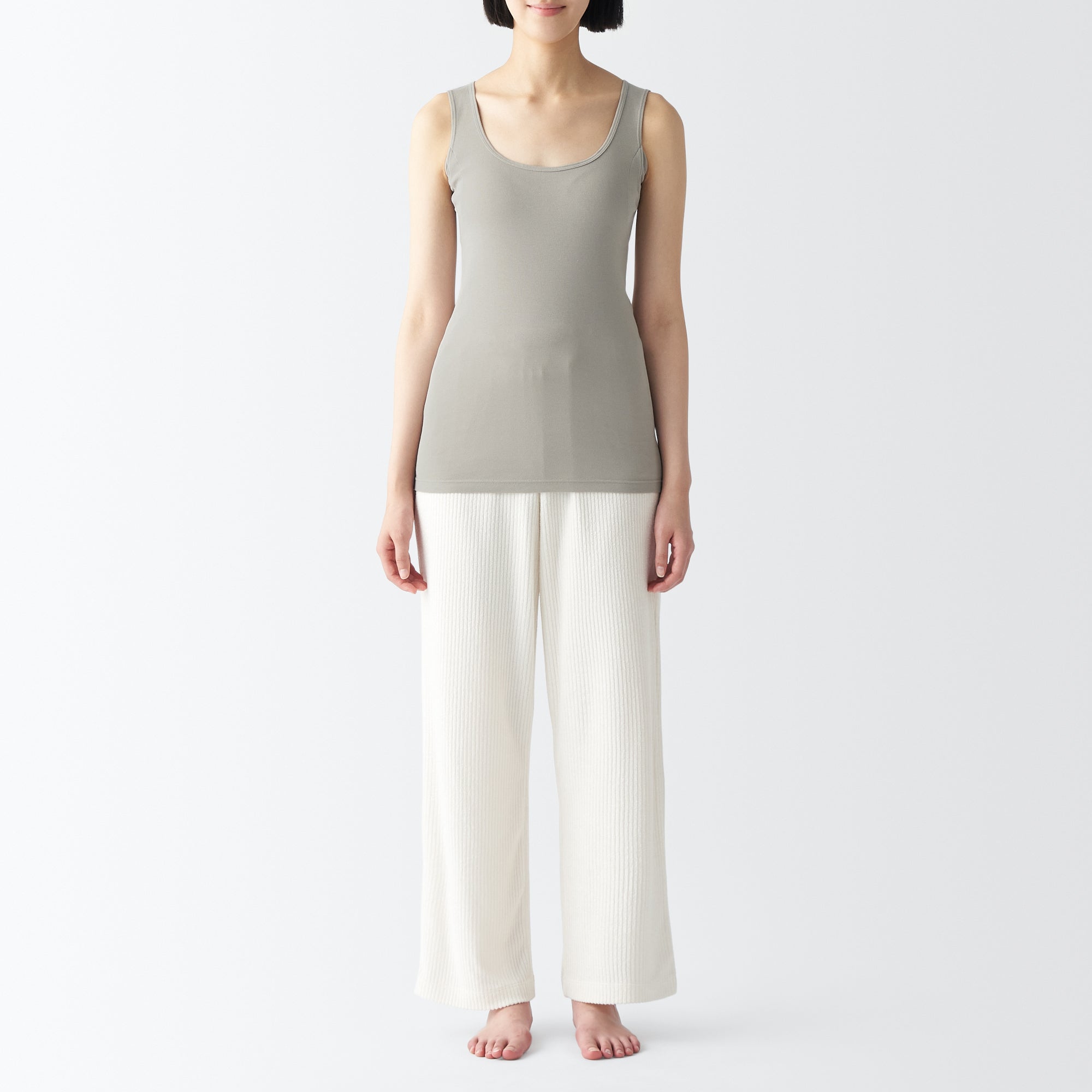 Women's Moisture Wicking Cotton Tank Top with Sweat Pads - Image 28