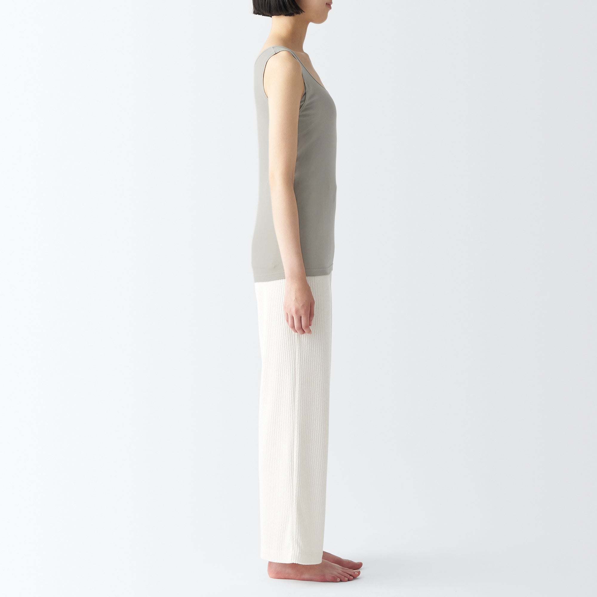 Women's Moisture Wicking Cotton Tank Top with Sweat Pads - Image 29