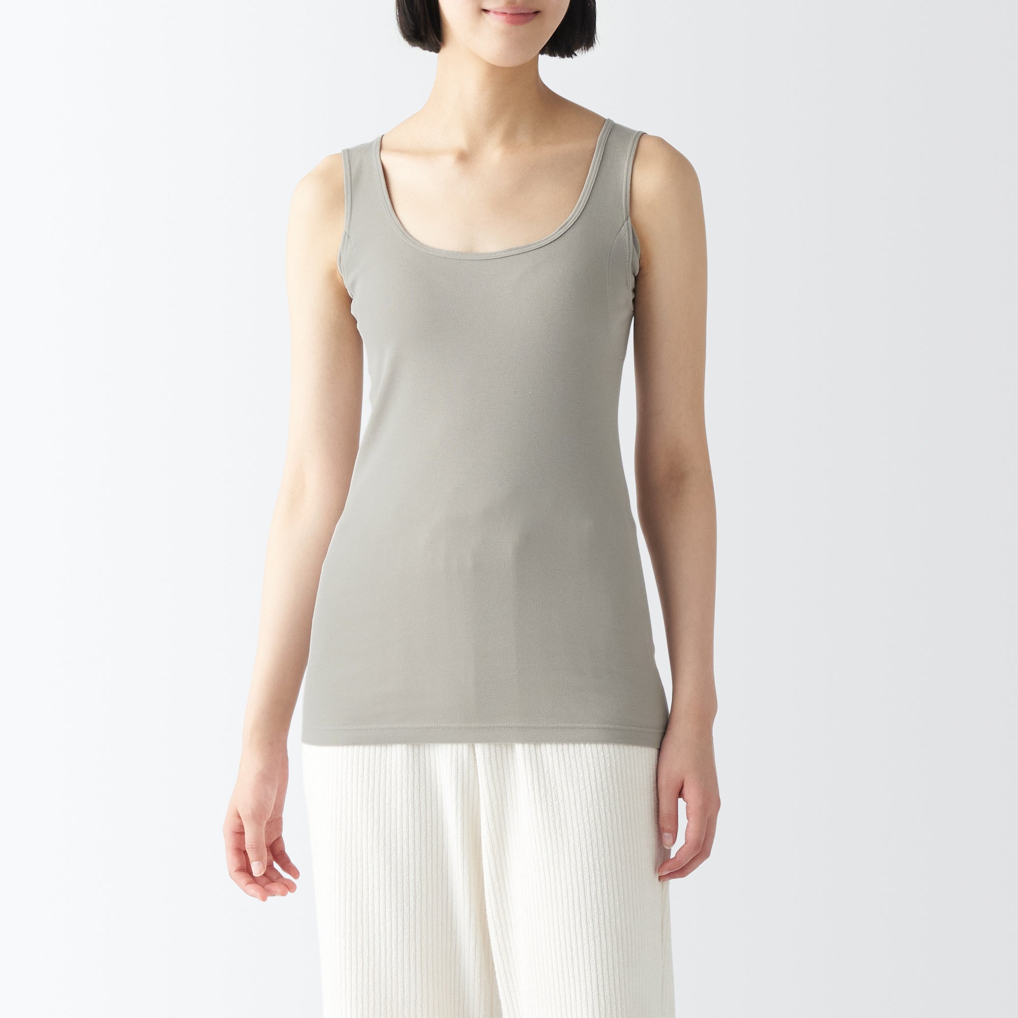 Women's Moisture Wicking Cotton Tank Top with Sweat Pads - Image 27