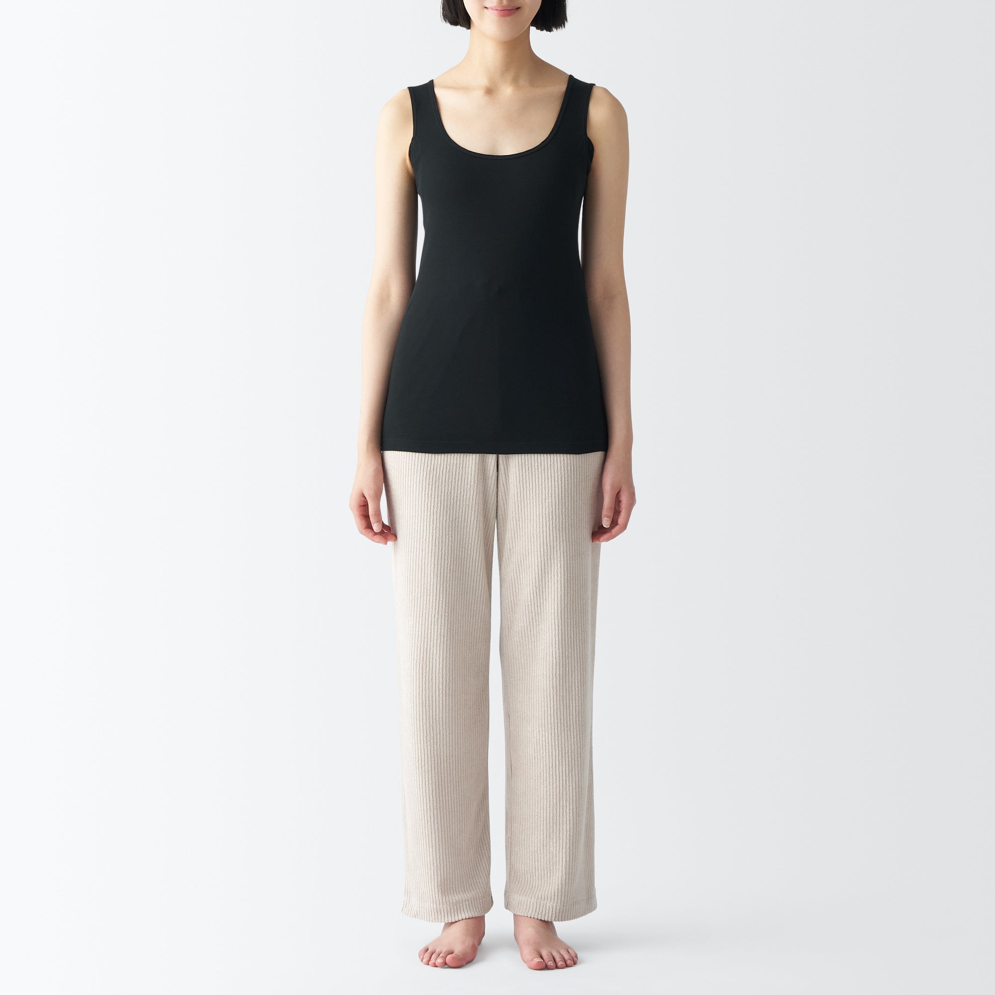 Women's Moisture Wicking Cotton Tank Top with Sweat Pads - Image 12