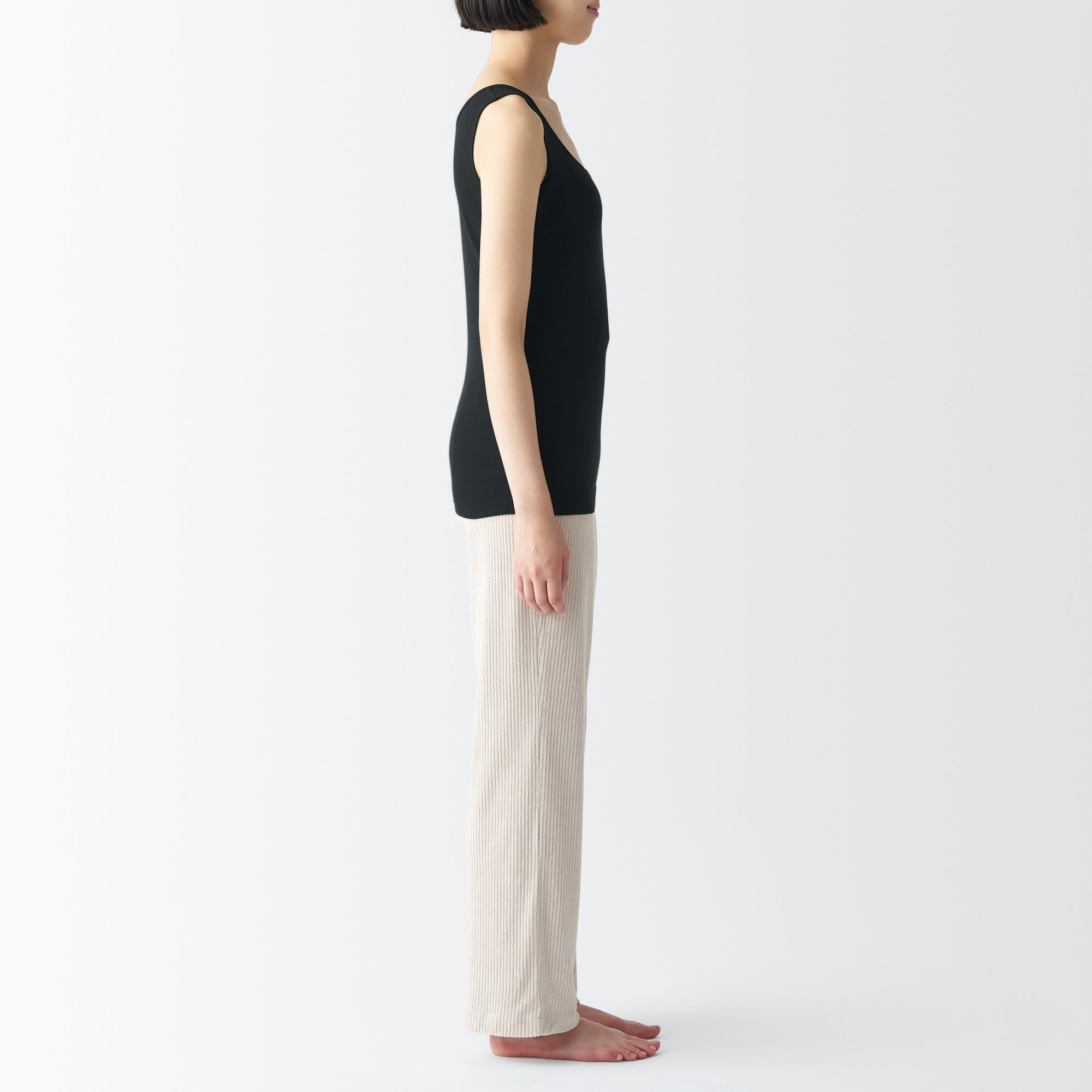 Women's Moisture Wicking Cotton Tank Top with Sweat Pads - Image 13