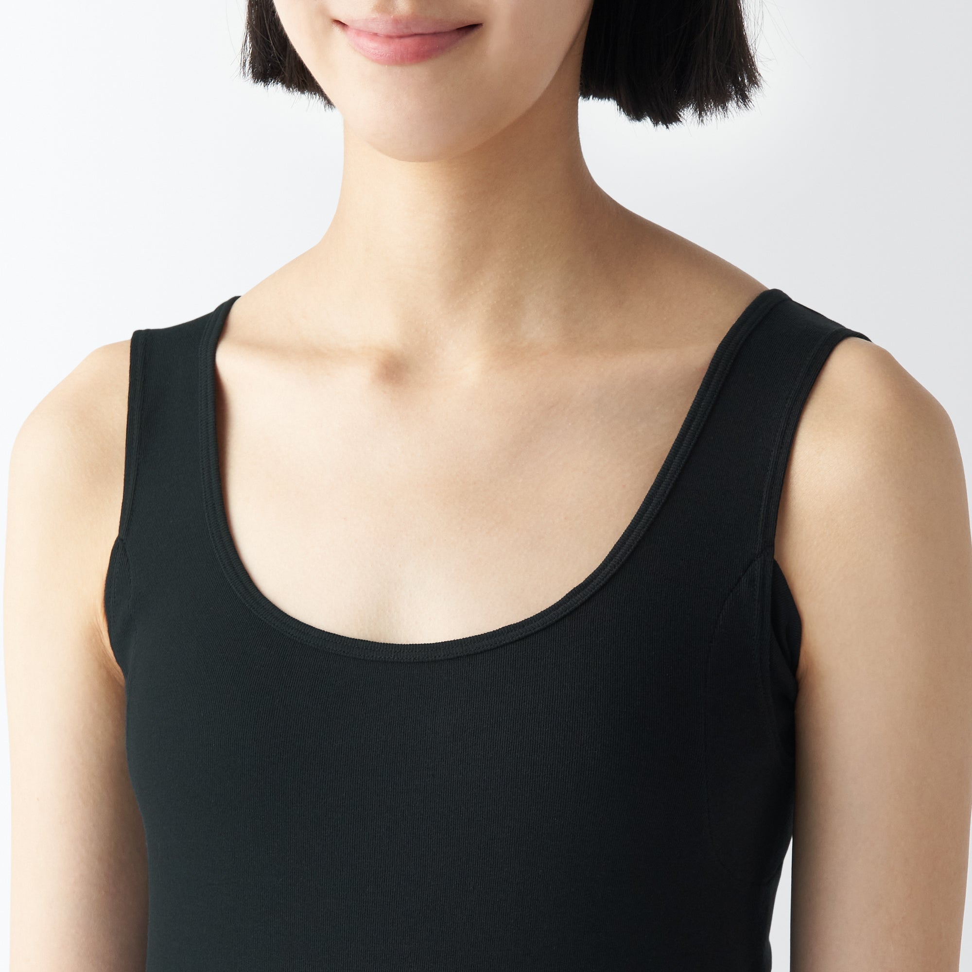 Women's Moisture Wicking Cotton Tank Top with Sweat Pads - Image 15