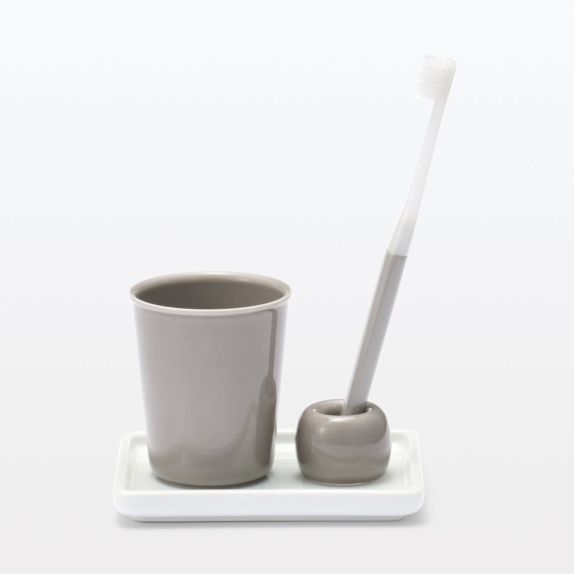Porcelain Gargle Cup - Gray - Image 4