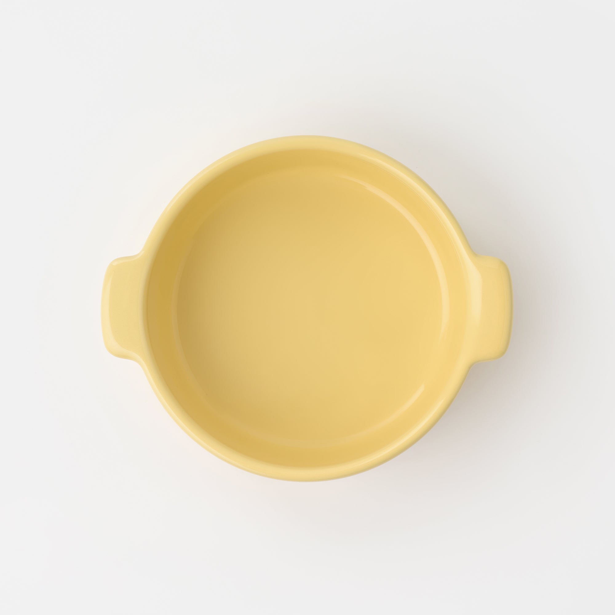 Stoneware Bowl Extra Large dia. 6.2 - Light Yellow - Image 2