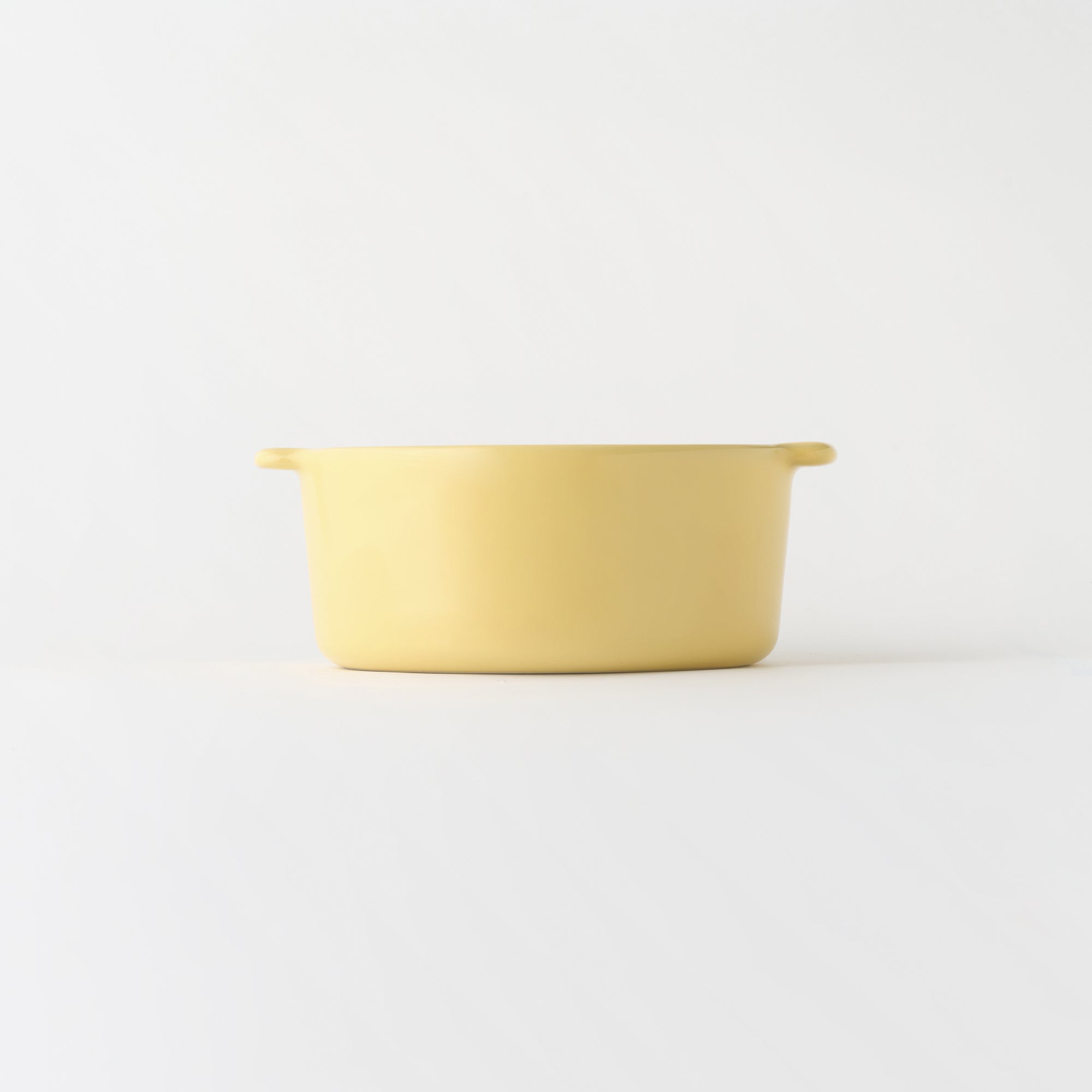 Stoneware Bowl Extra Large dia. 6.2 - Light Yellow - Image 3