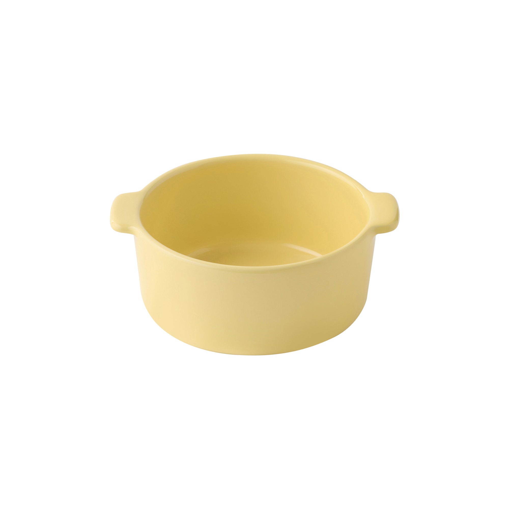 Stoneware Bowl Extra Large dia. 6.2 - Light Yellow