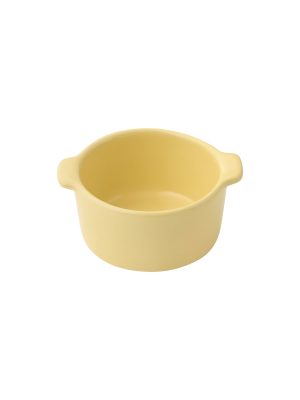 Stoneware Bowl Large dia. 4.5 - Light Yellow
