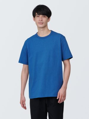 Men's Washed Heavy Weight Crew Neck Short Sleeve T-Shirt