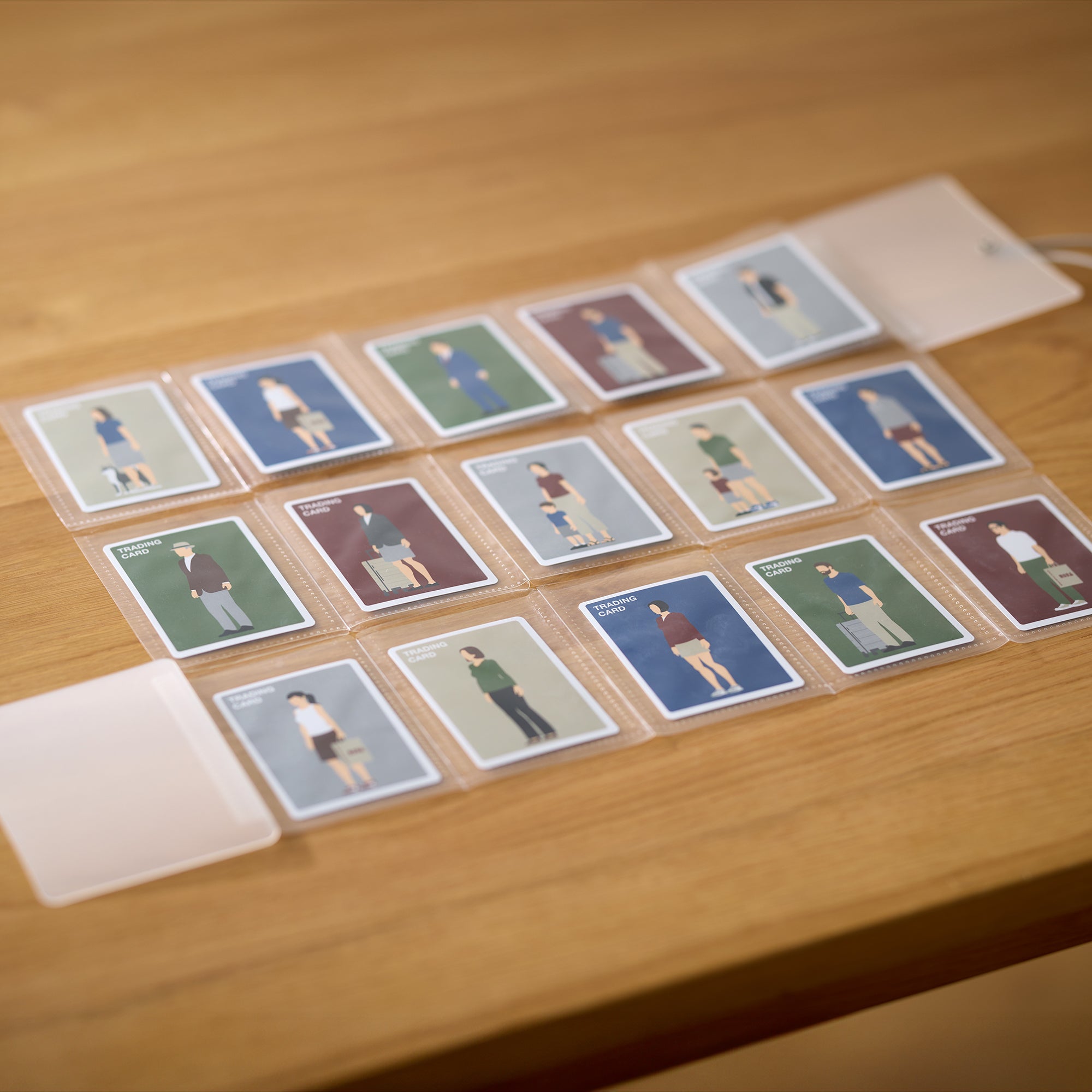 Viewable-At-Once Card File - Trading Card