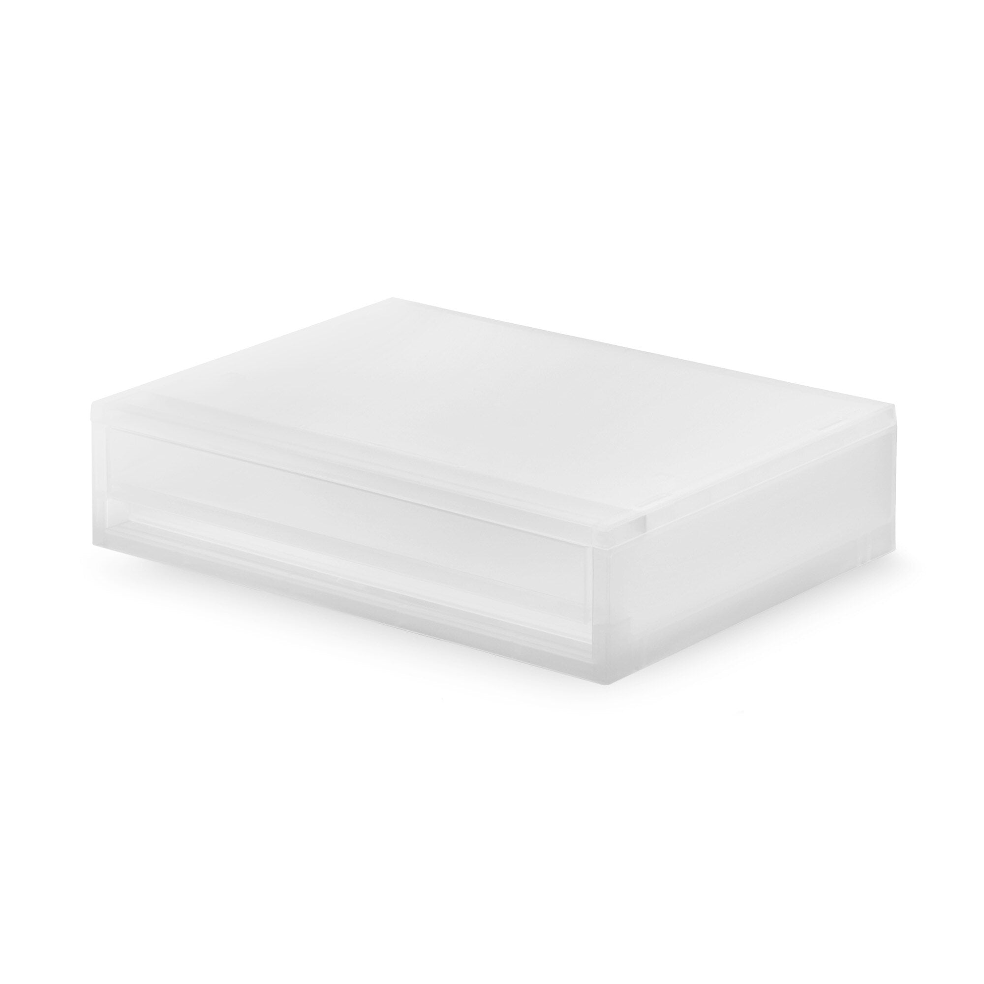 Polypropylene Storage Wide Case Extra Shallow (W14.6 x D10.2 x H3.5)