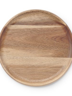 Acacia Plate/Round Cutting Board Small