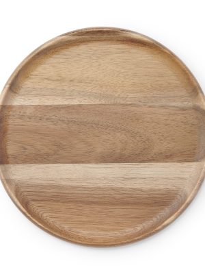 Acacia Plate/Round Cutting Board Medium