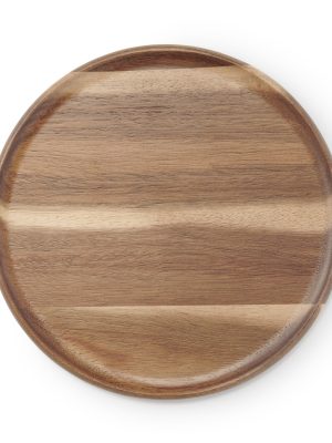 Acacia Plate/Round Cutting Board Large