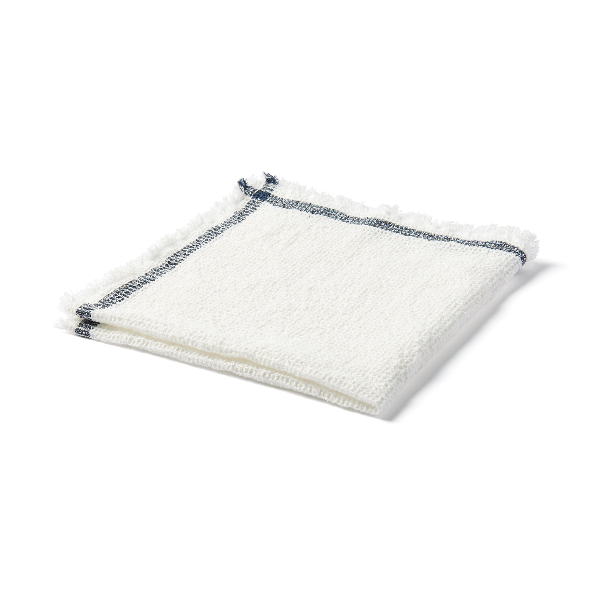 Indian Cotton Waffle Weave Multipurpose Cloth - Navy