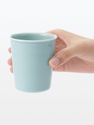 Porcelain Gargle Cup - Blue