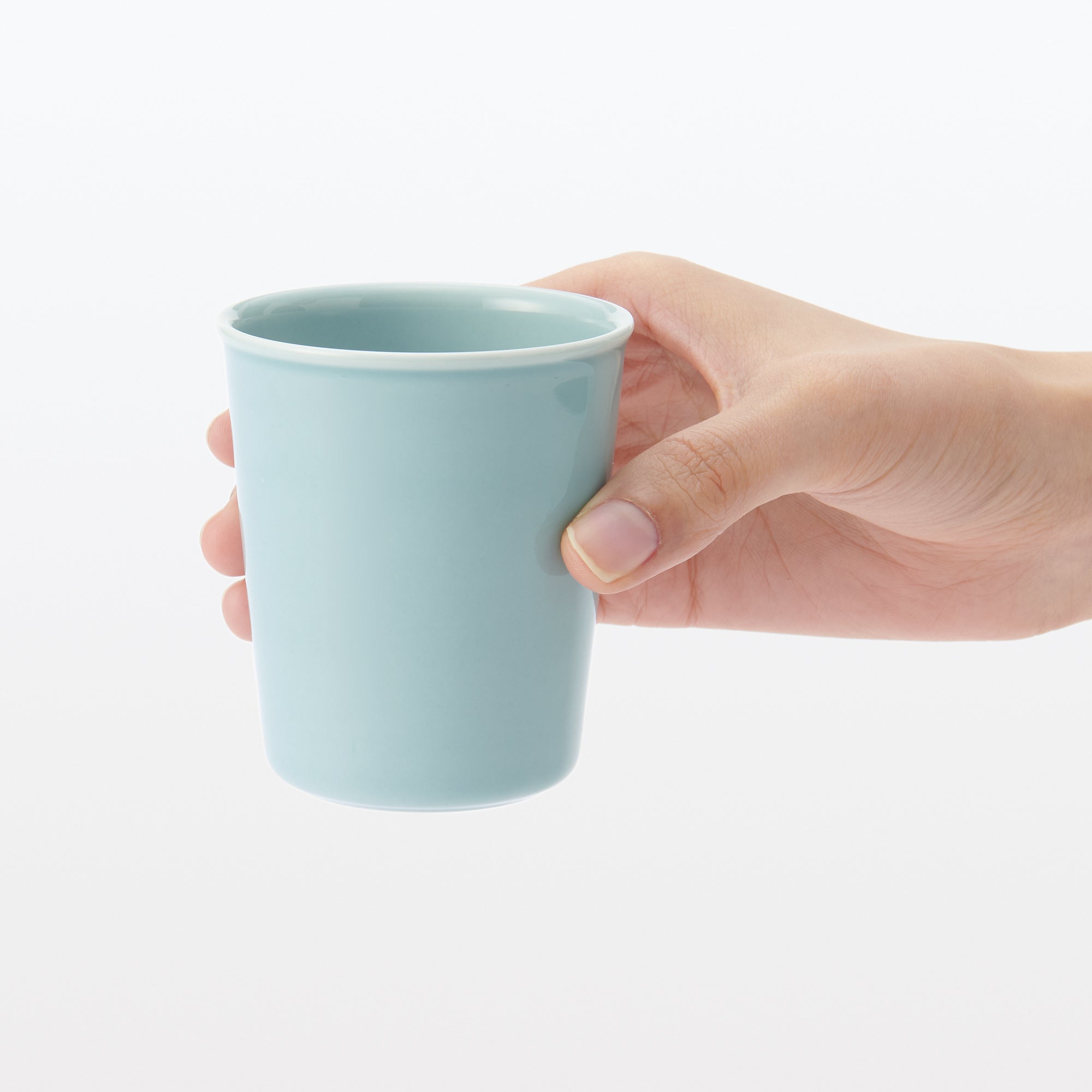 Porcelain Gargle Cup - Blue