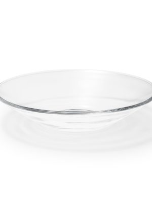 Soda Glass Shallow Bowl - Large