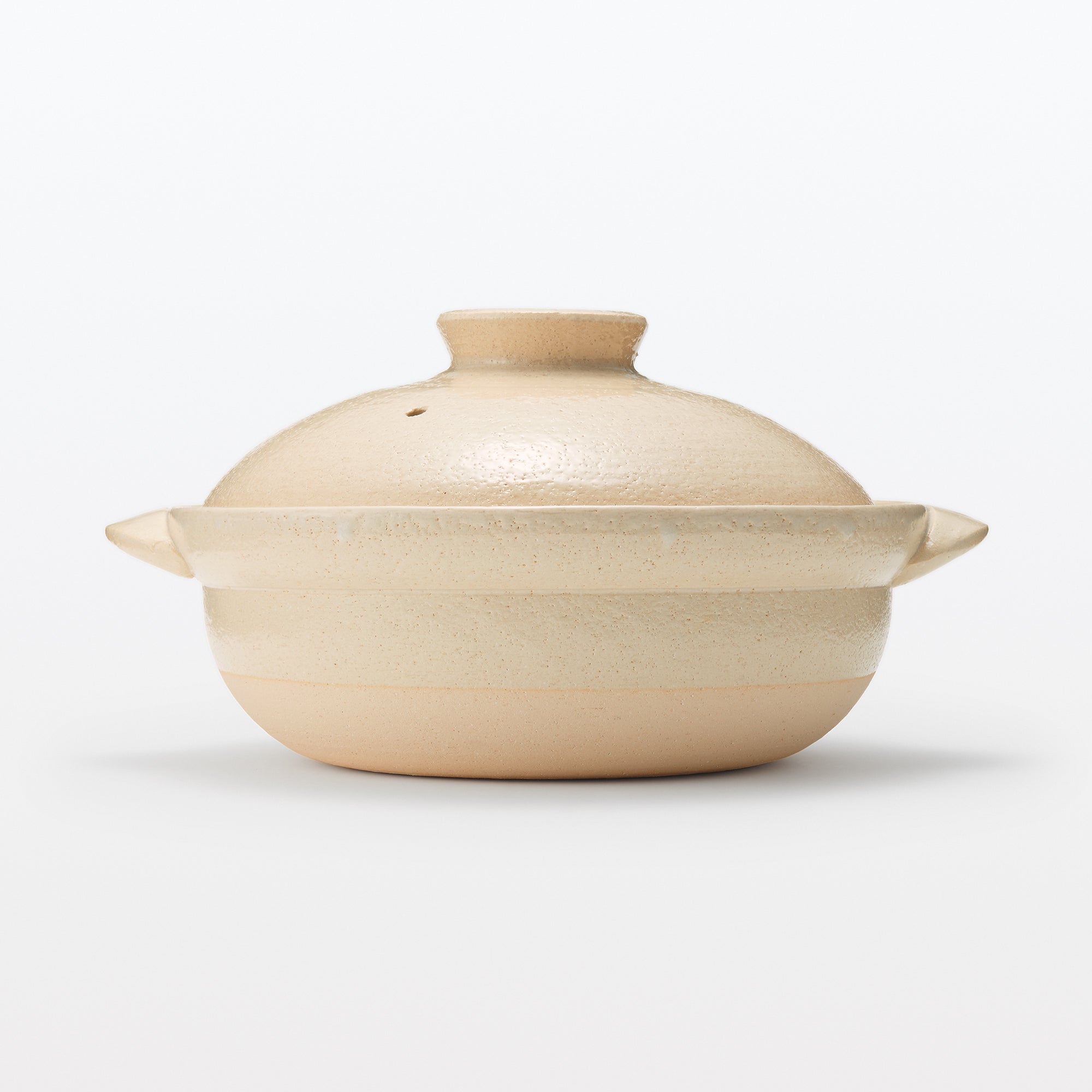 Banko Ware Ceramic Large Pot - Transparent Glaze 2.5 Qt - Image 3