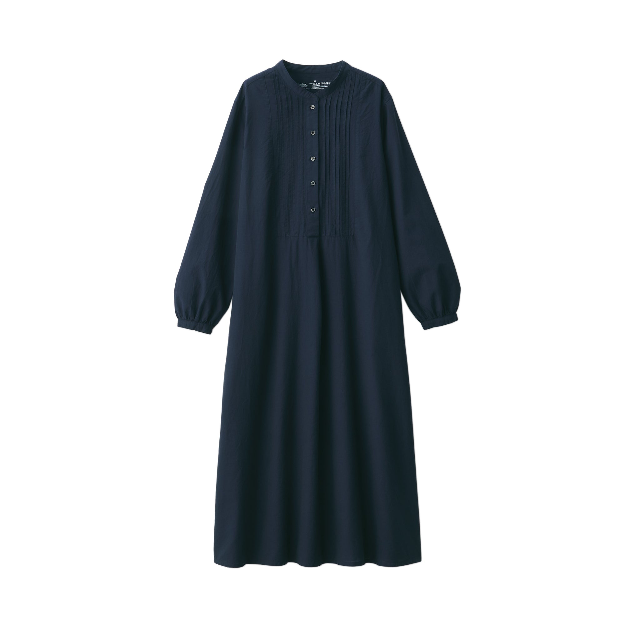 Women's Cotton Voile Long Sleeve Dress - Image 2