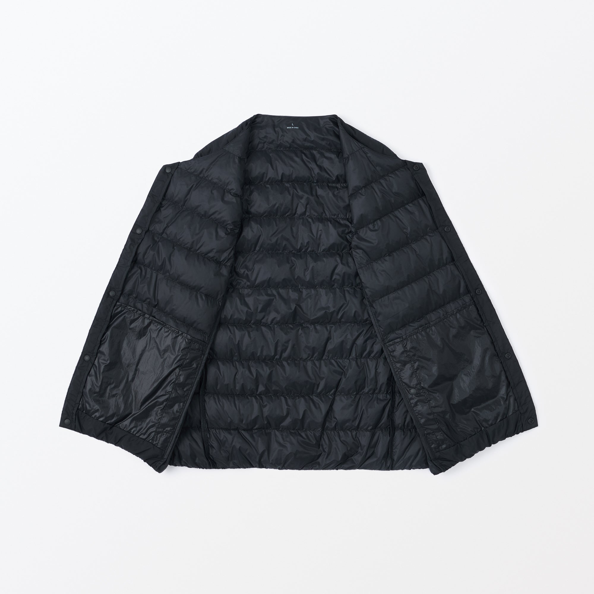 Men's Lightweight Down Collarless Vest - Image 22