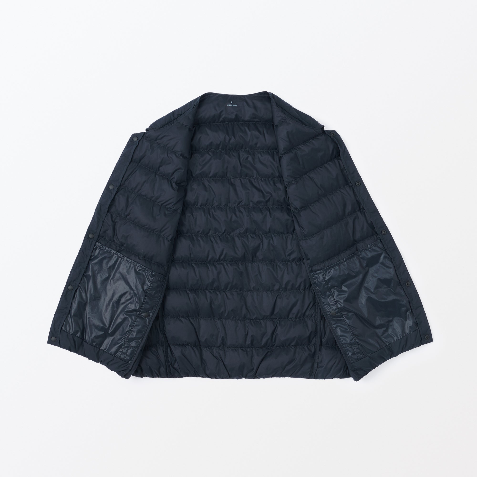 Men's Lightweight Down Collarless Vest - Image 33