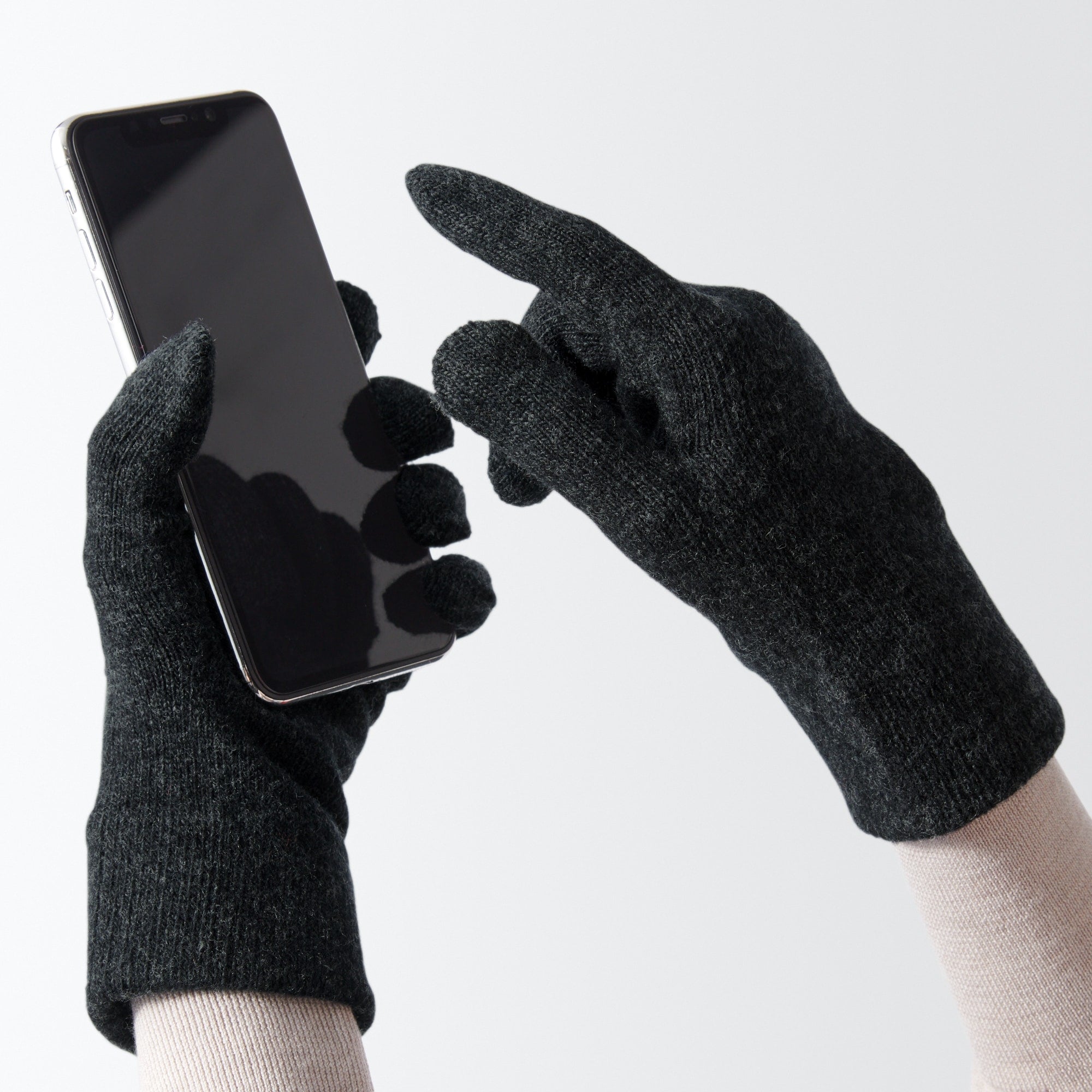 Wool Blend Touchscreen Gloves - Image 25