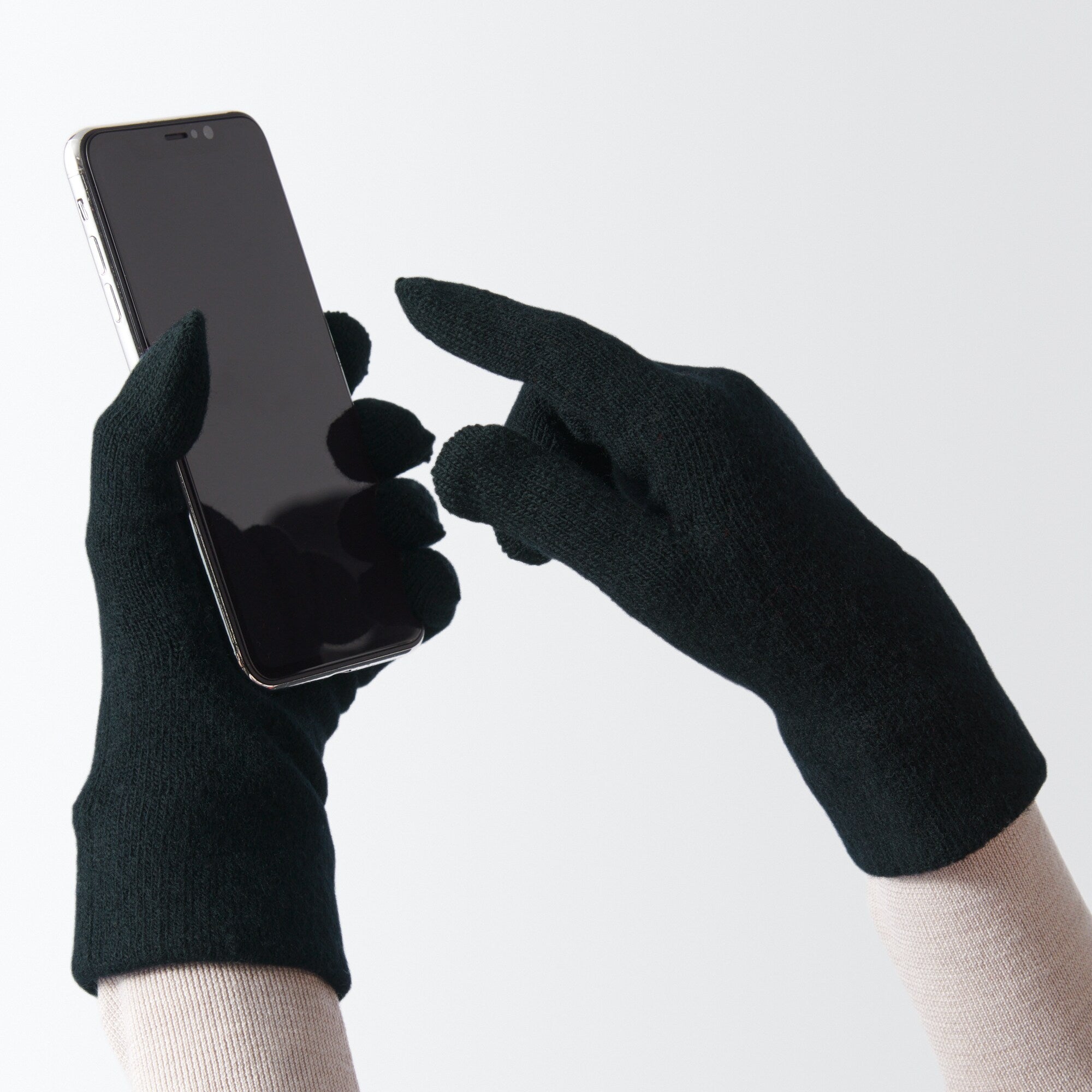 Wool Blend Touchscreen Gloves - Image 16
