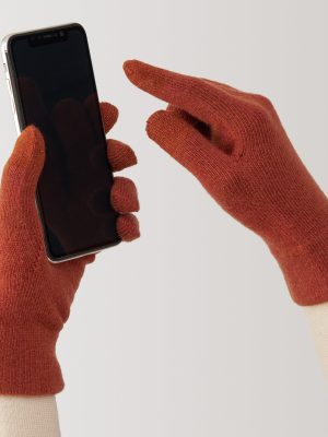 Wool Blend Touchscreen Gloves