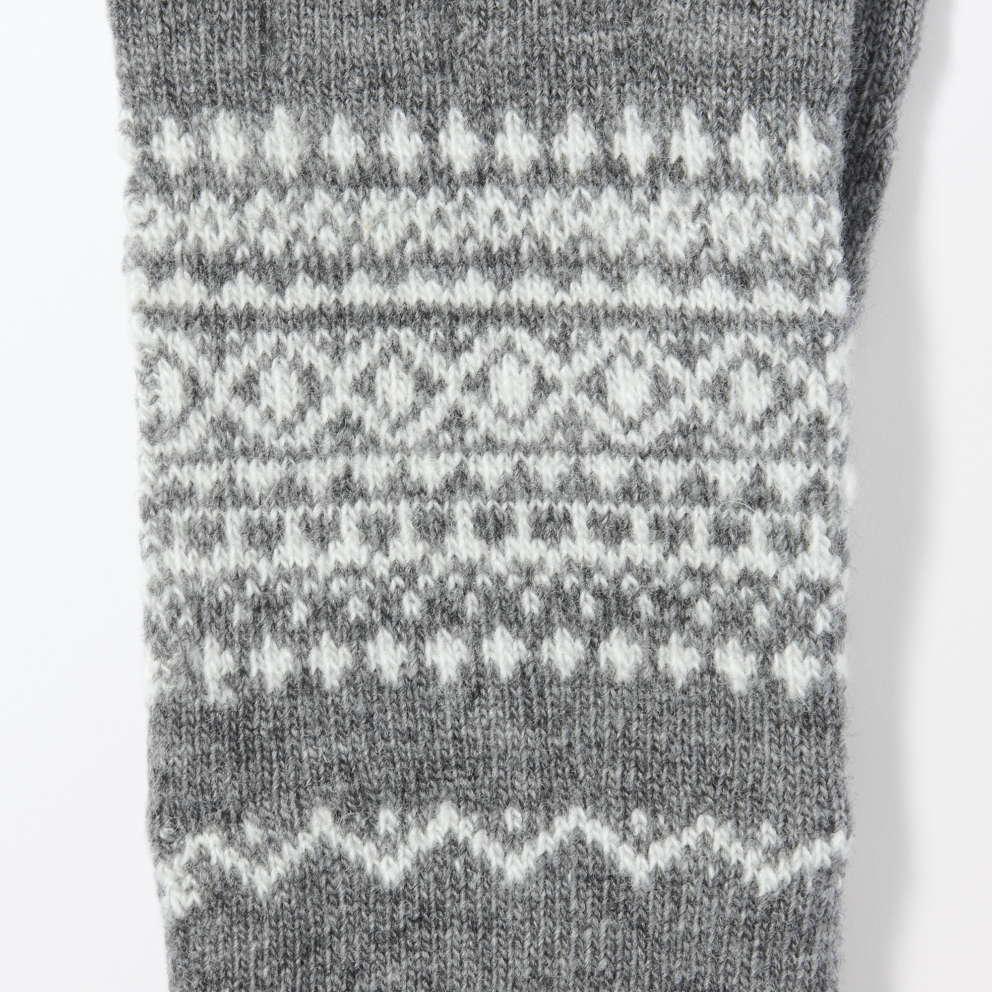 Wool Blend Patterned Touchscreen Gloves - Image 13