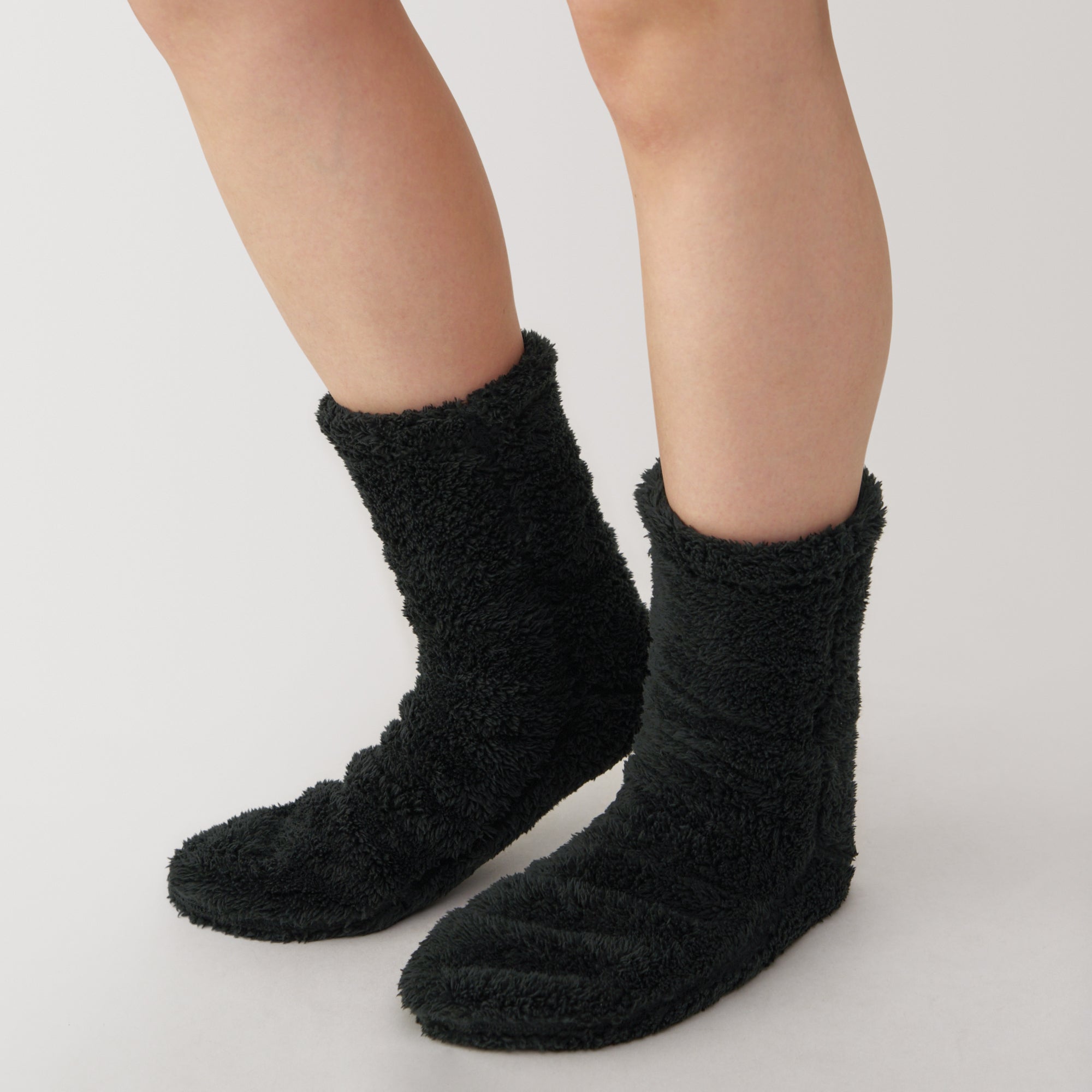 Right Angle Boa Fleece Cozy Socks - Image 7