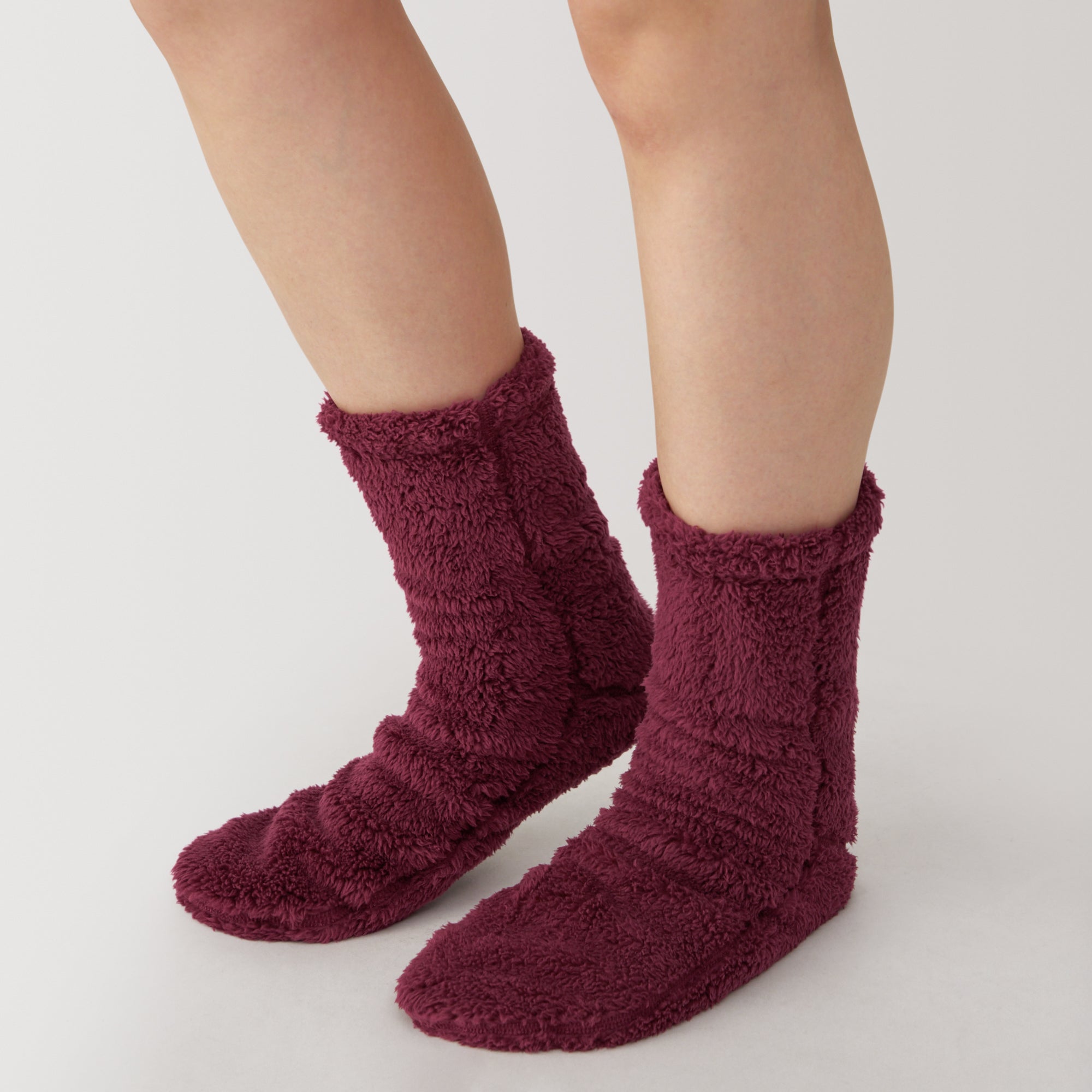 Right Angle Boa Fleece Cozy Socks - Image 11