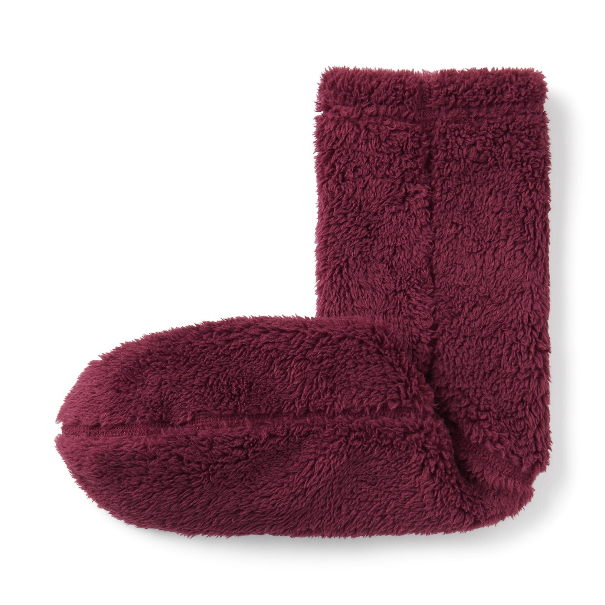 Right Angle Boa Fleece Cozy Socks - Image 8