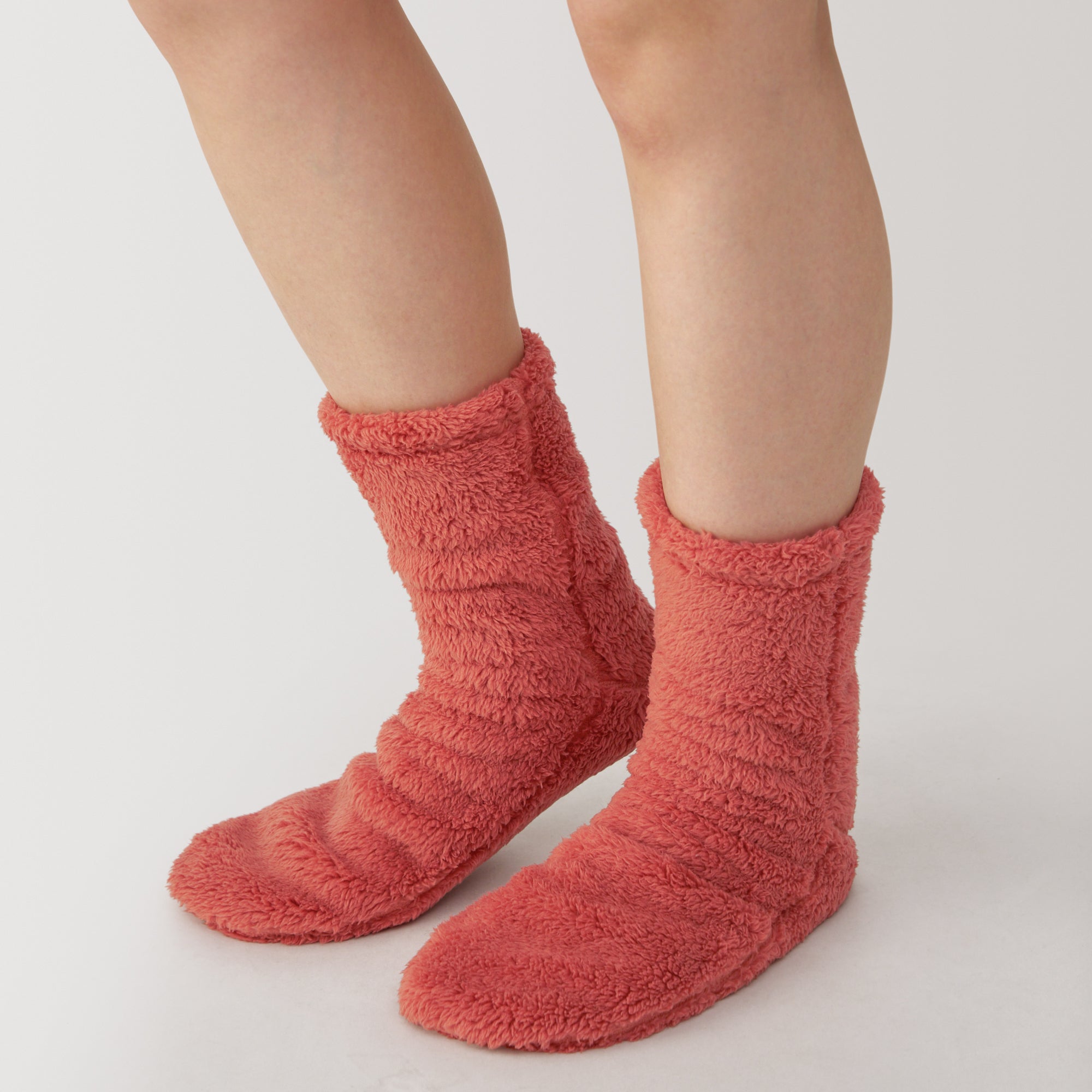 Right Angle Boa Fleece Cozy Socks - Image 3