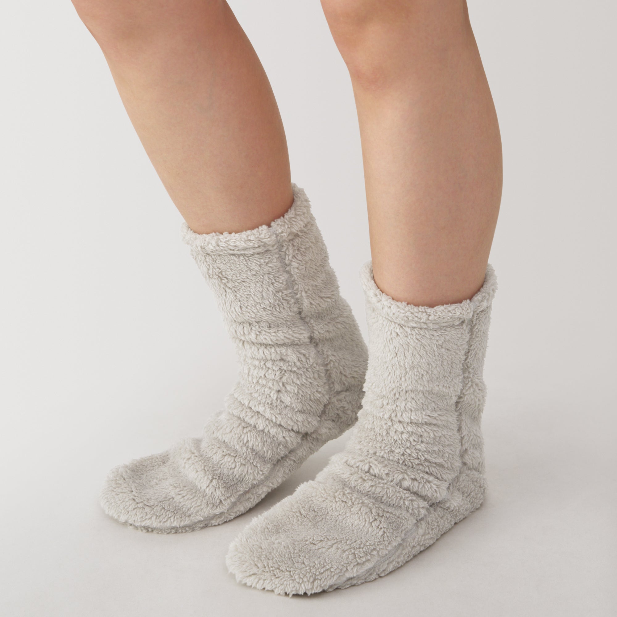 Right Angle Boa Fleece Cozy Socks - Image 19