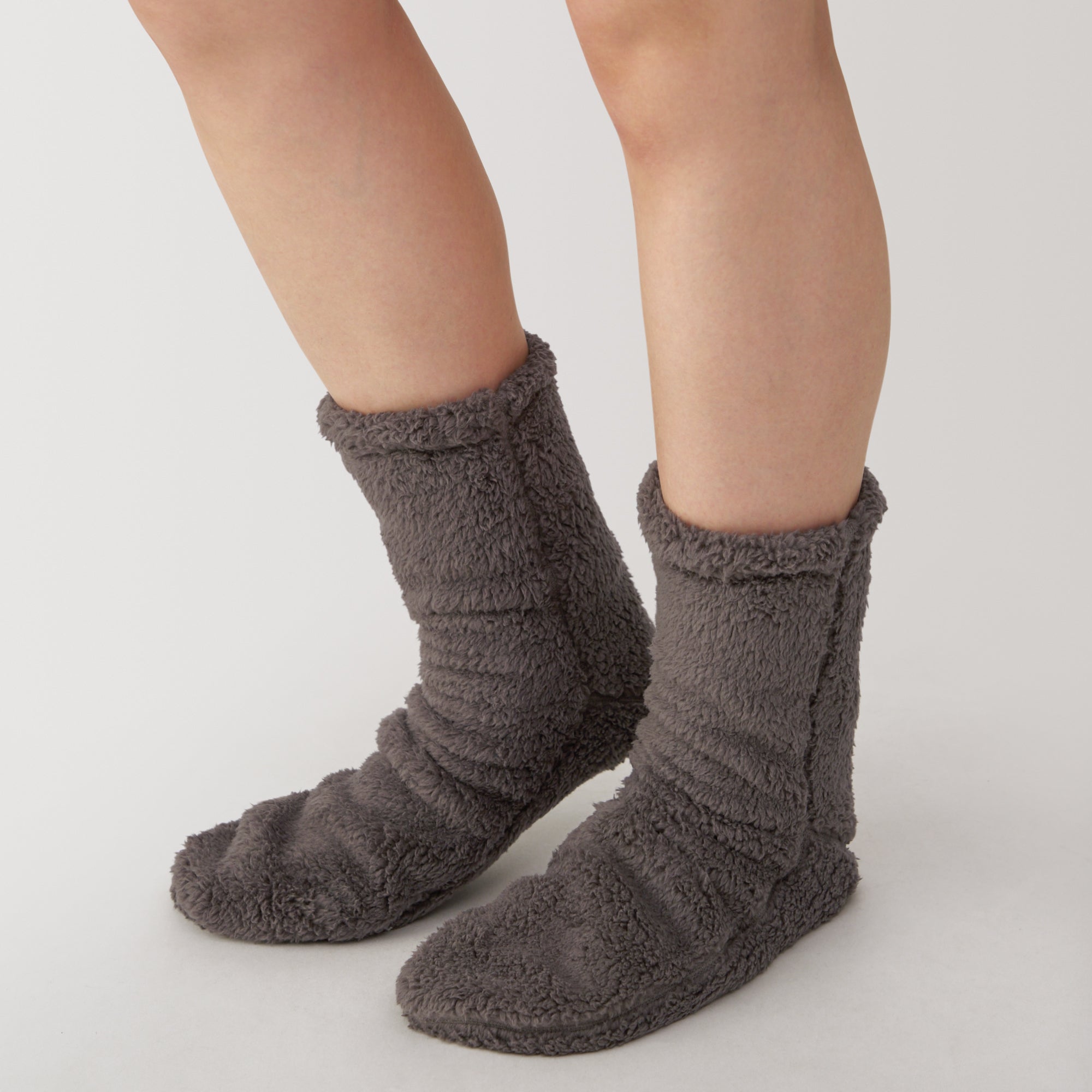 Right Angle Boa Fleece Cozy Socks - Image 21