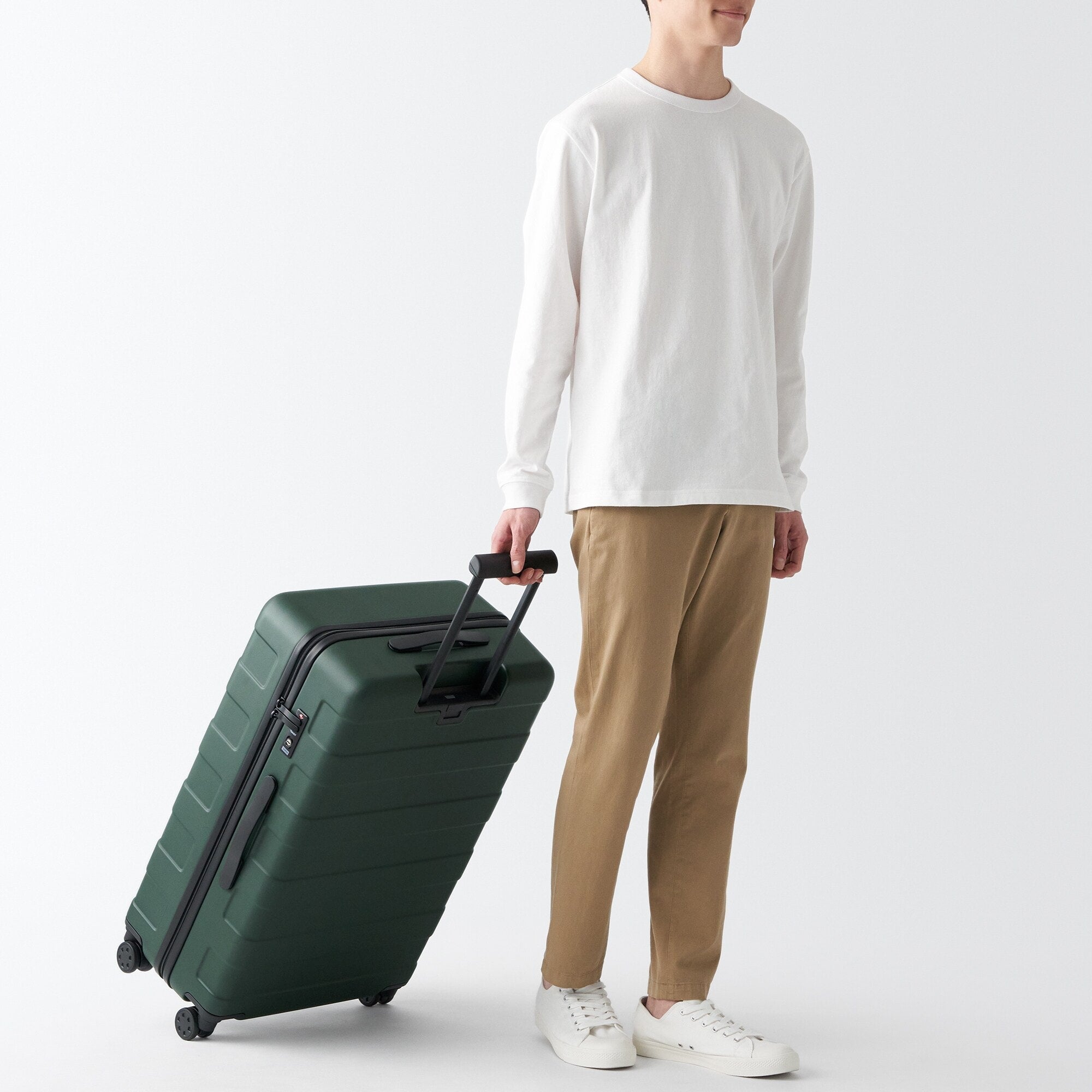 Adjustable Handle Hard Shell Suitcase 75L | Check-In - Image 38