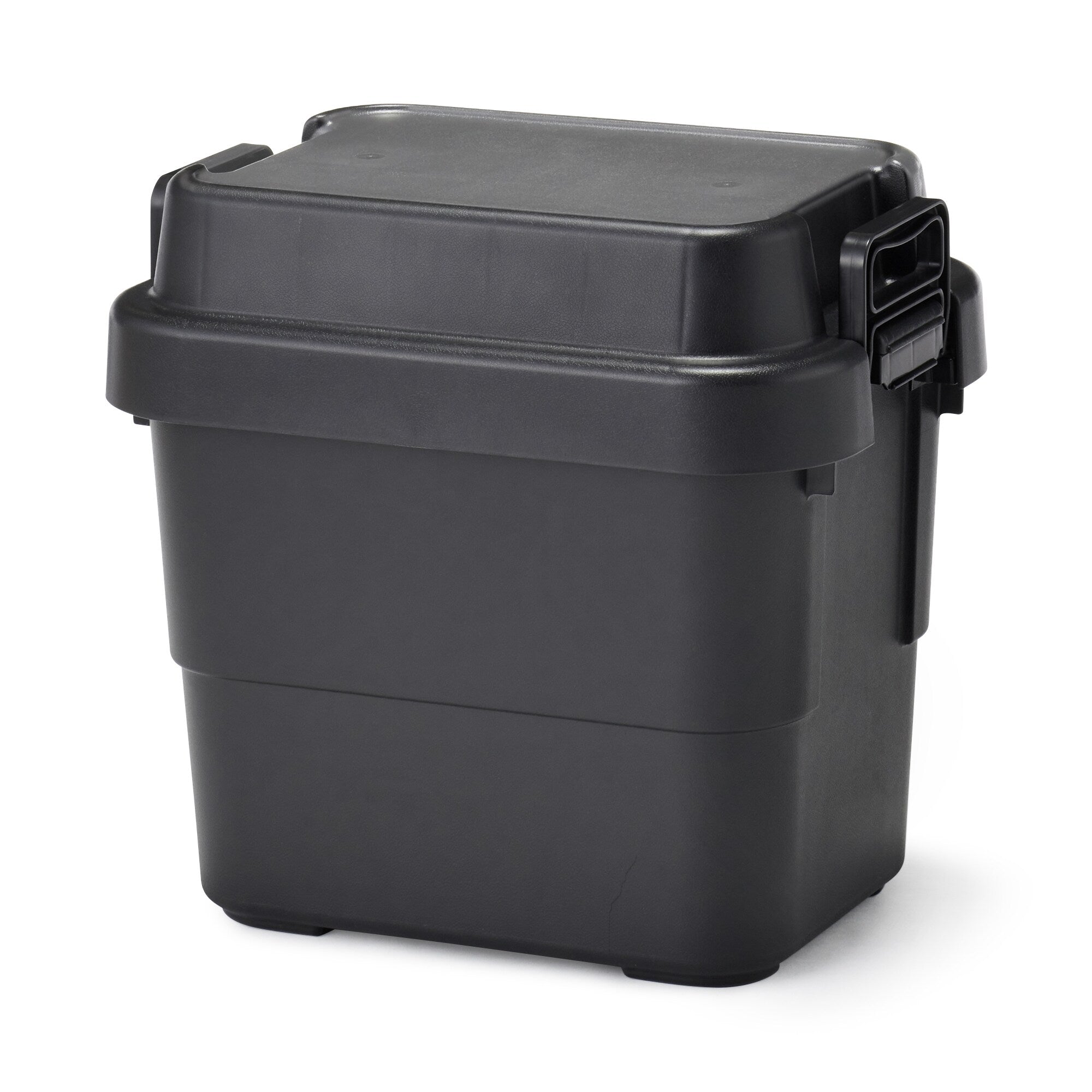 Heavy Duty Polypropylene Storage Box - Dark Gray - Mini 5.8 gal