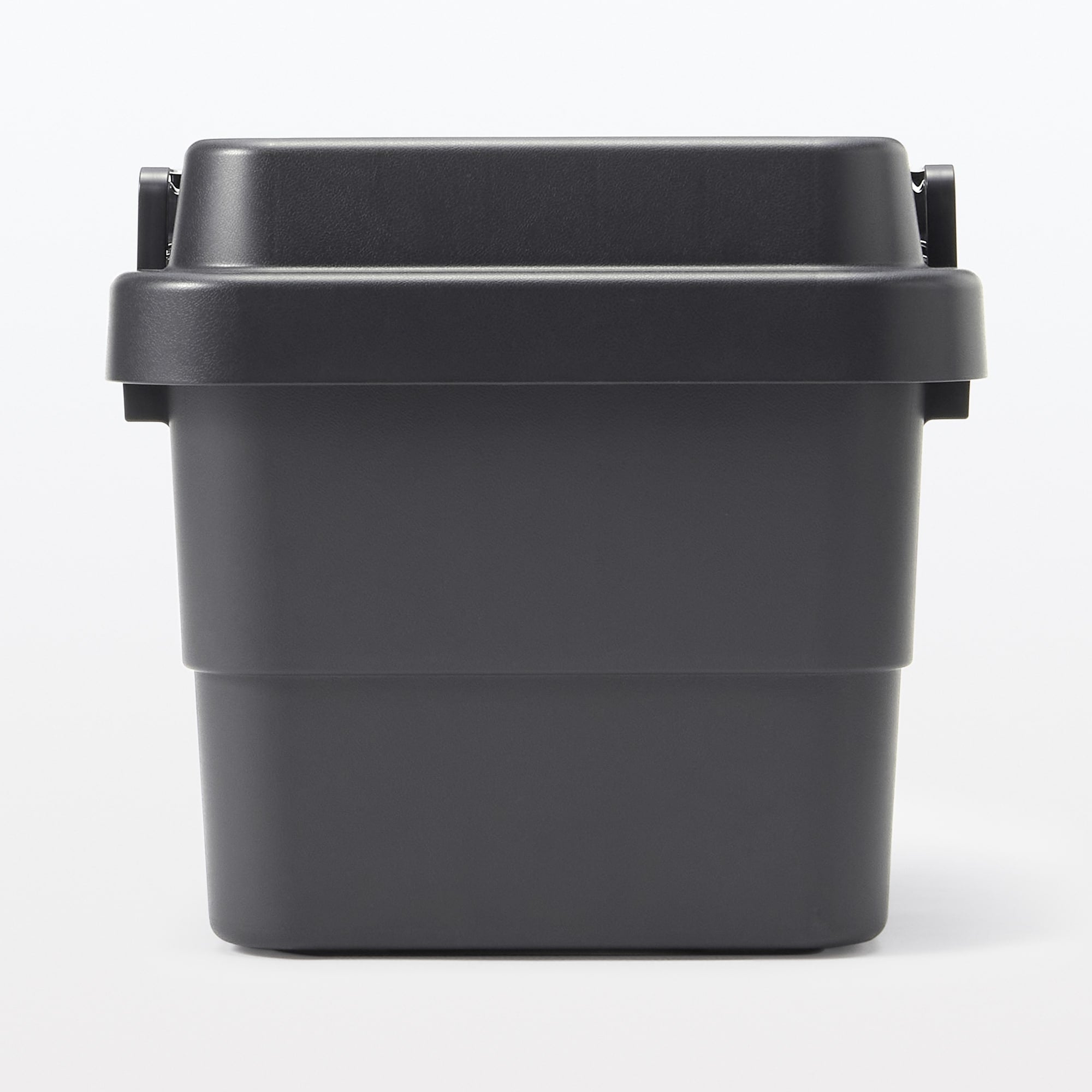Heavy Duty Polypropylene Storage Box - Dark Gray - Small 7.9 gal - Image 2