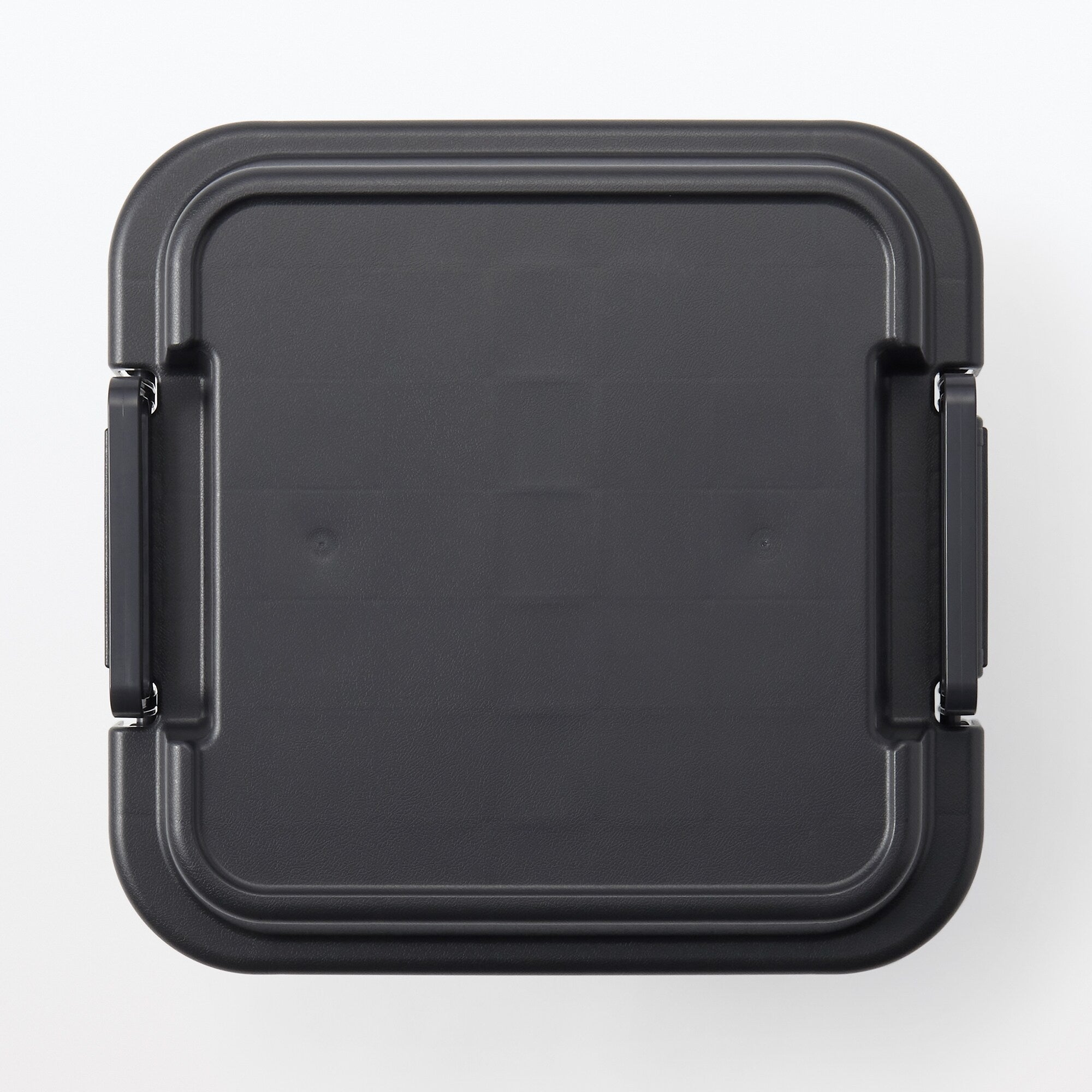 Heavy Duty Polypropylene Storage Box - Dark Gray - Small 7.9 gal - Image 3