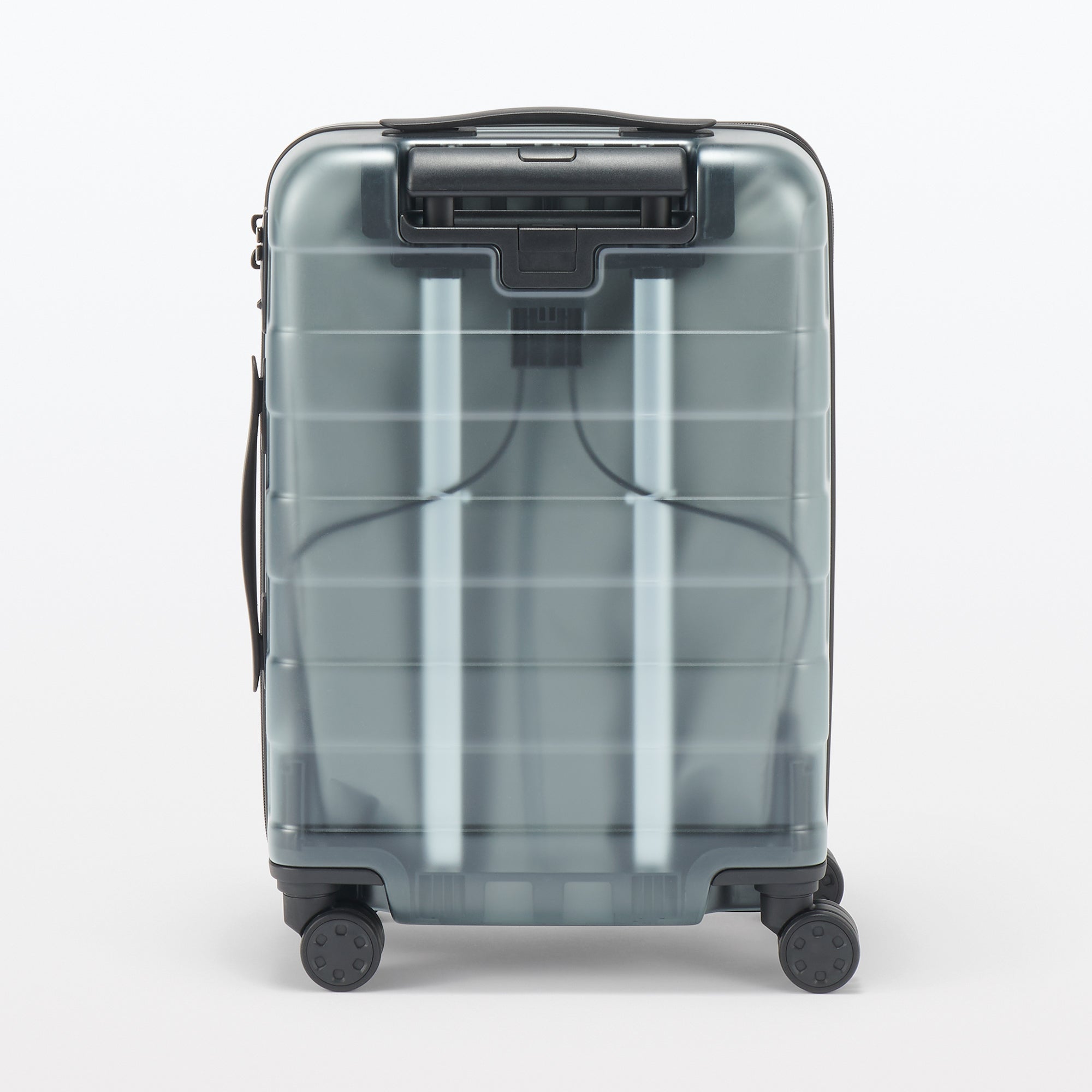Adjustable Handle Hard Shell Suitcase 36L - Translucent | Carry-On - Image 5