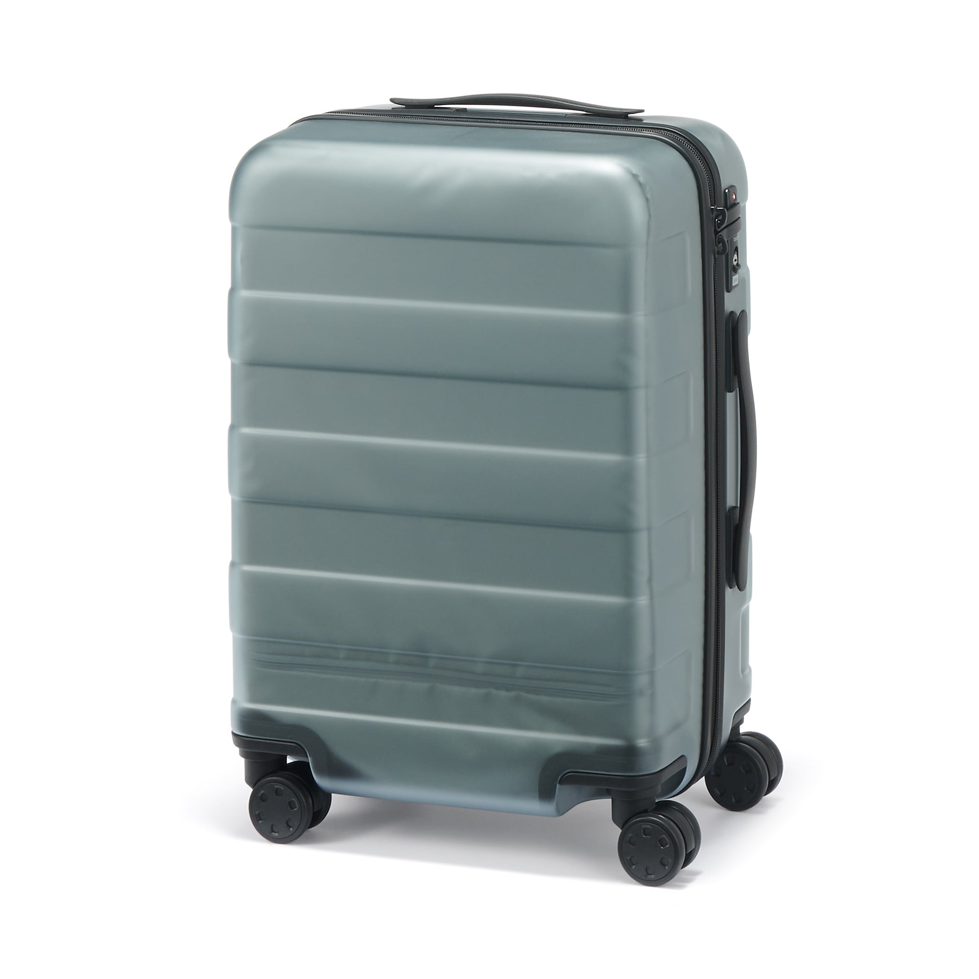 Adjustable Handle Hard Shell Suitcase 36L - Translucent | Carry-On