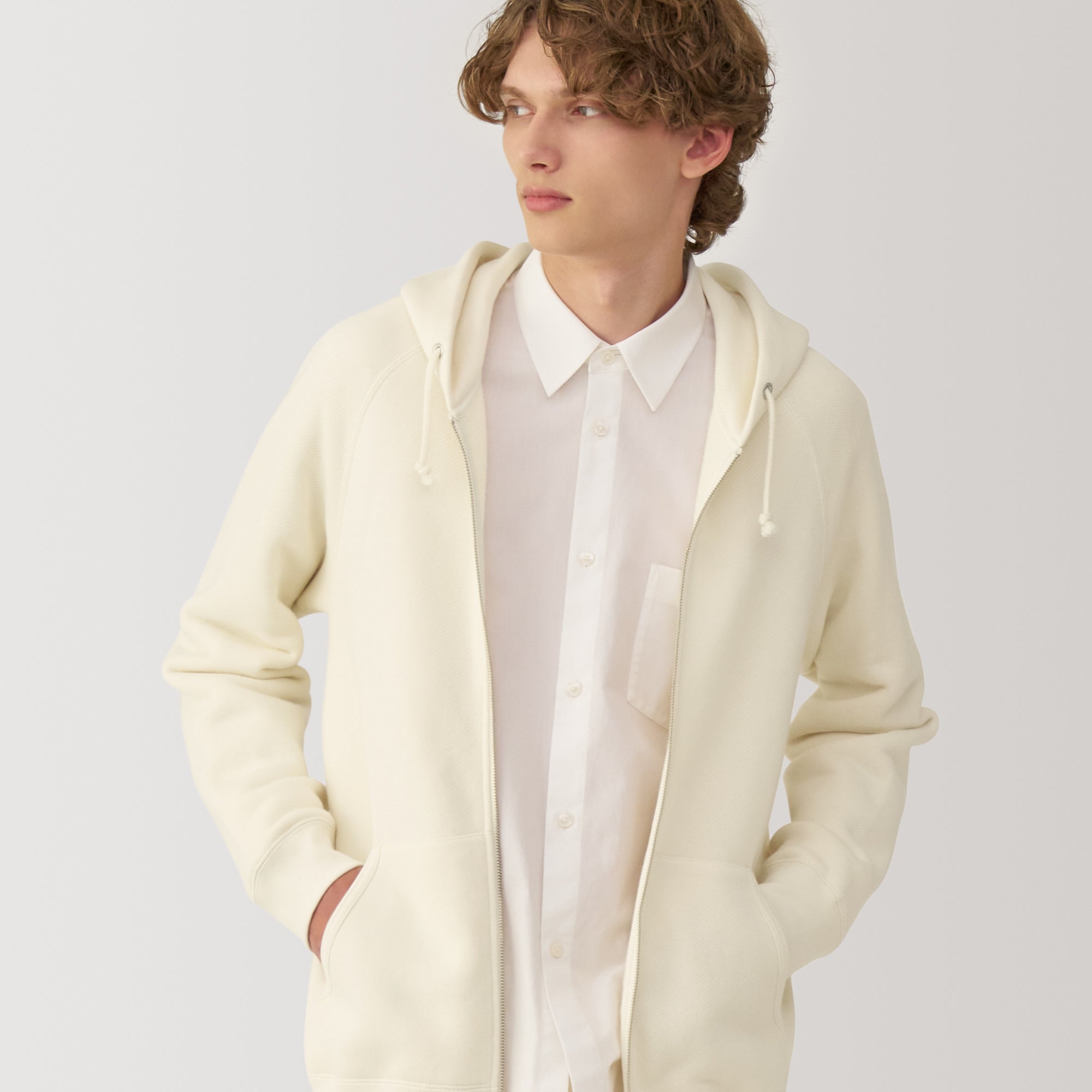 Labo Men's Traditional Knit Sweatshirt Zip Up Hoodie - Image 16