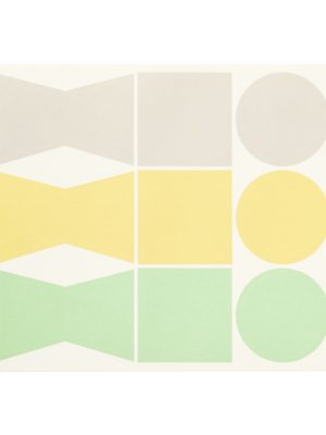 Writable Gift Stickers - Gray/Yellow/Green