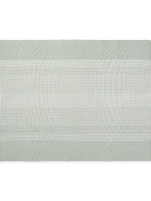 Indian Cotton Rib Placemat - Light Green