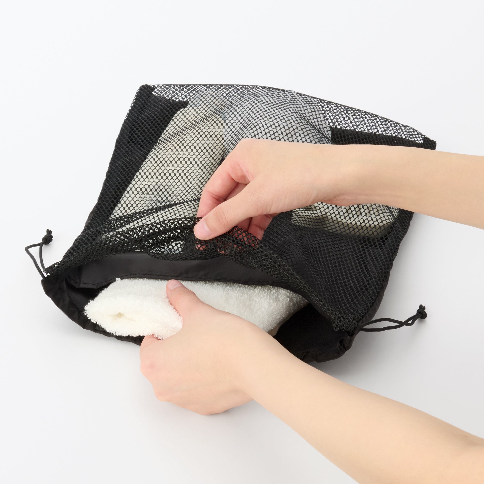 Polyester Mesh Drawstring Bag - Medium - Image 16