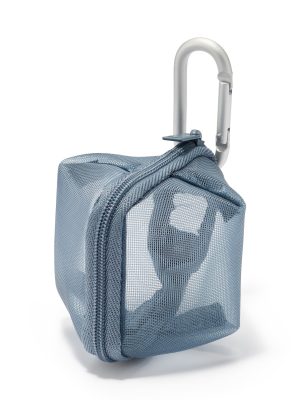 Nylon Mesh Compact Pouch