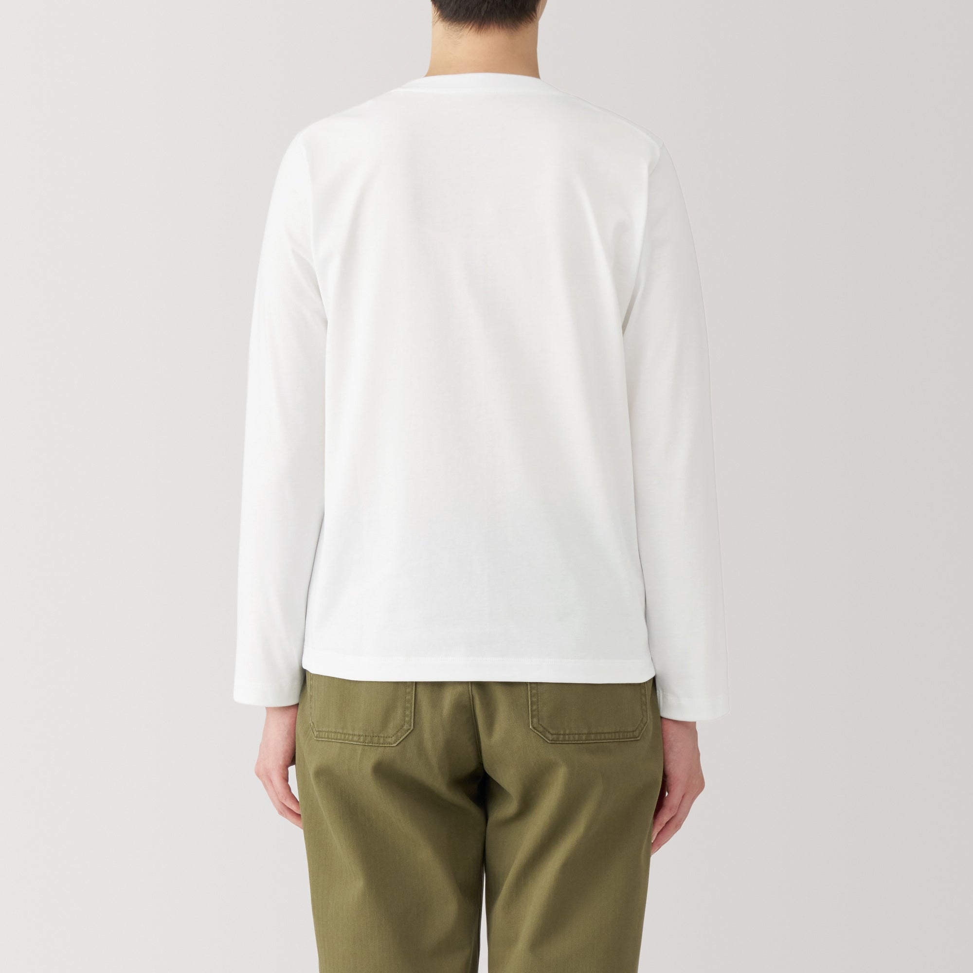 Women's Jersey Crew Neck Long Sleeve T-Shirt - Image 13