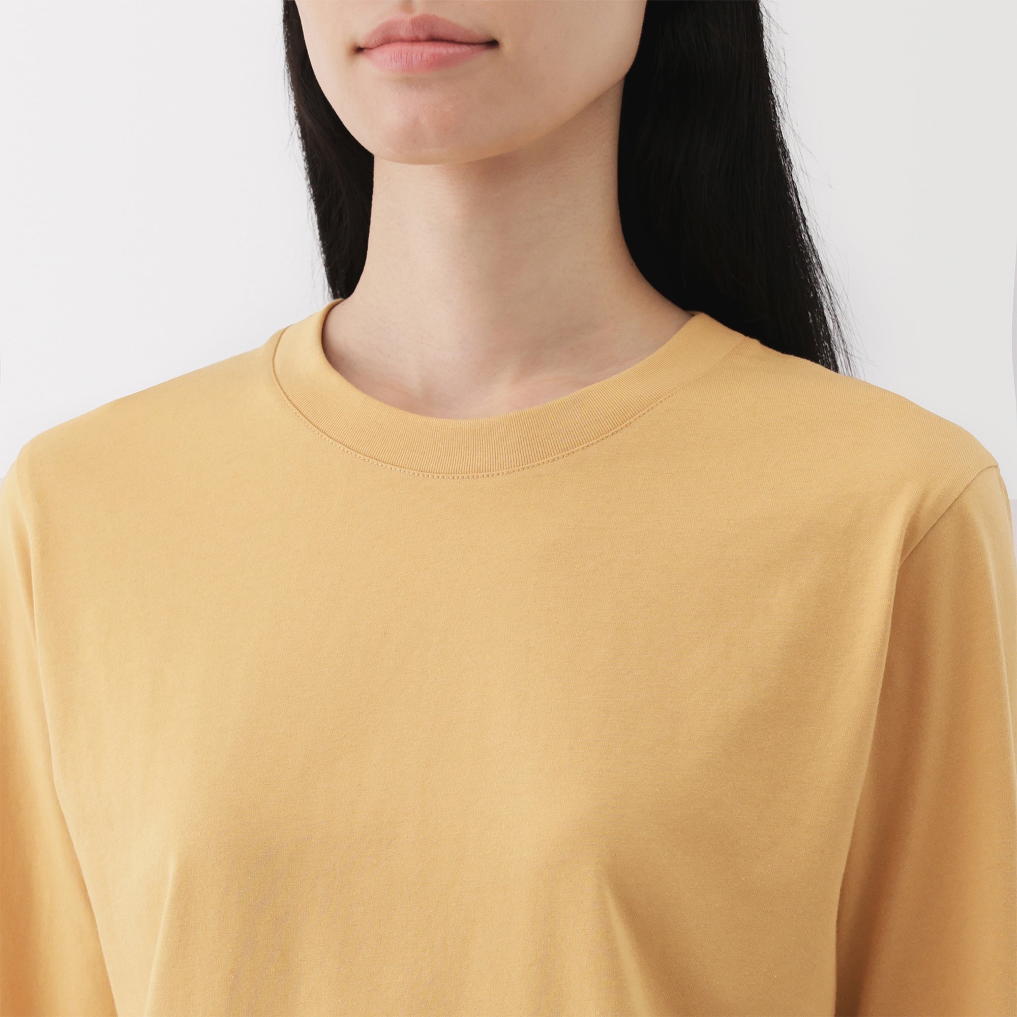 Women's Jersey Crew Neck Long Sleeve T-Shirt - Image 7