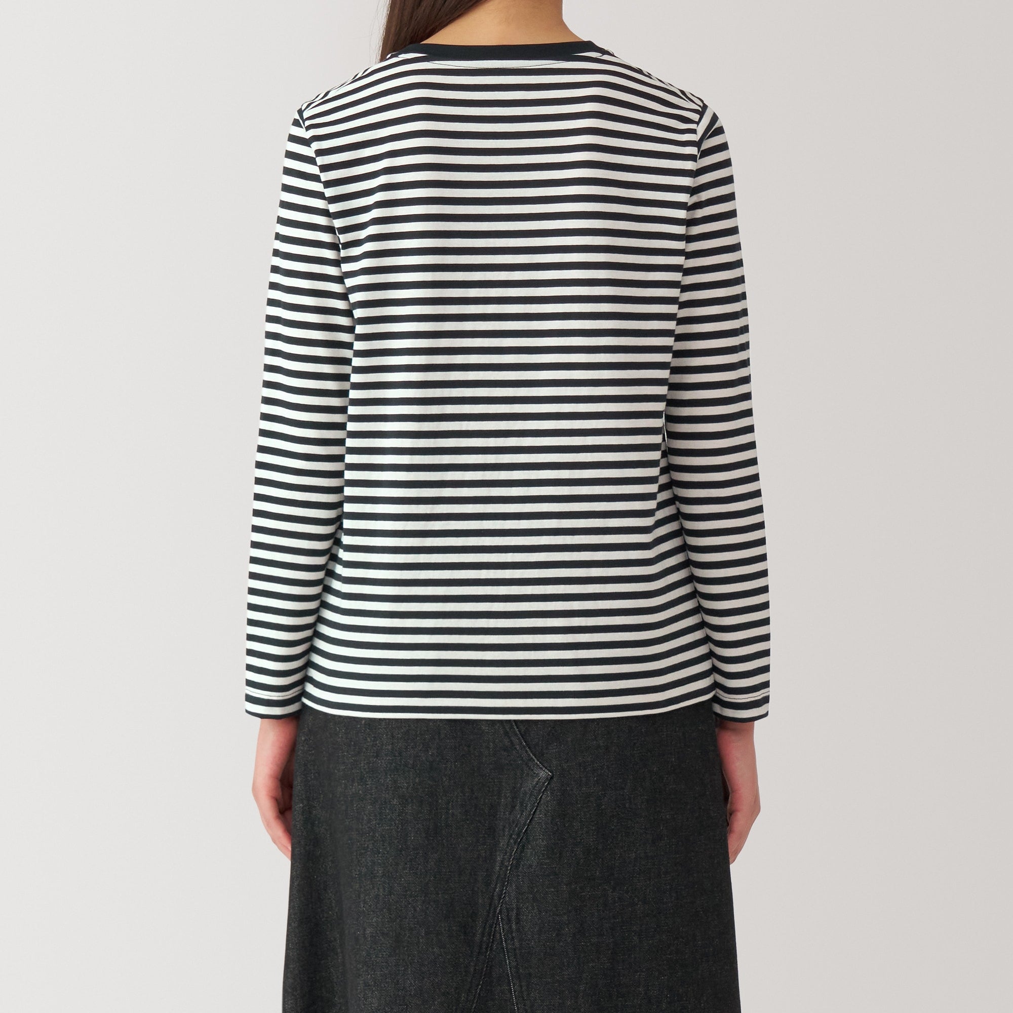 Women's Jersey Crew Neck Long Sleeve T-Shirt - Image 51